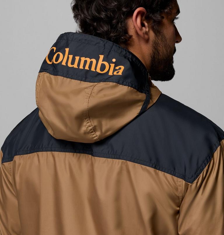 Men's Challenger II Windbreaker, Color: Delta, Black, image 8