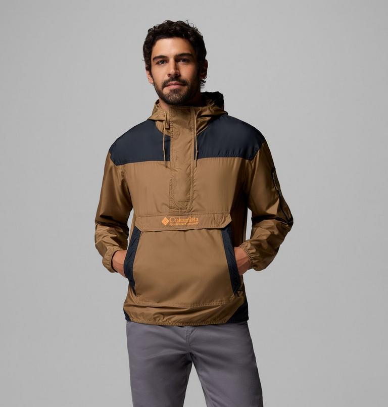 Men's Challenger II Windbreaker, Color: Delta, Black, image 1