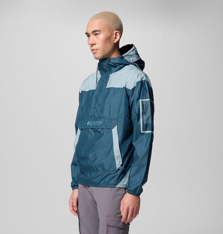 Men's Challenger II Windbreaker, Color: Everblue, Crushed Blue, image 4