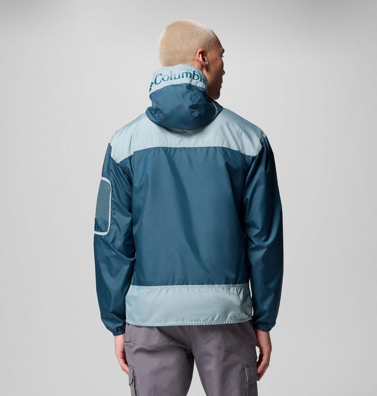 Men's Challenger II Windbreaker, Color: Everblue, Crushed Blue, image 3