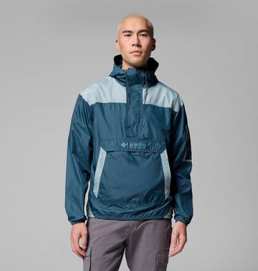 Men's Challenger II Windbreaker, Color: Everblue, Crushed Blue, image 1