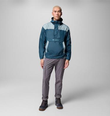 Men's Challenger II Windbreaker, Color: Everblue, Crushed Blue, image 2