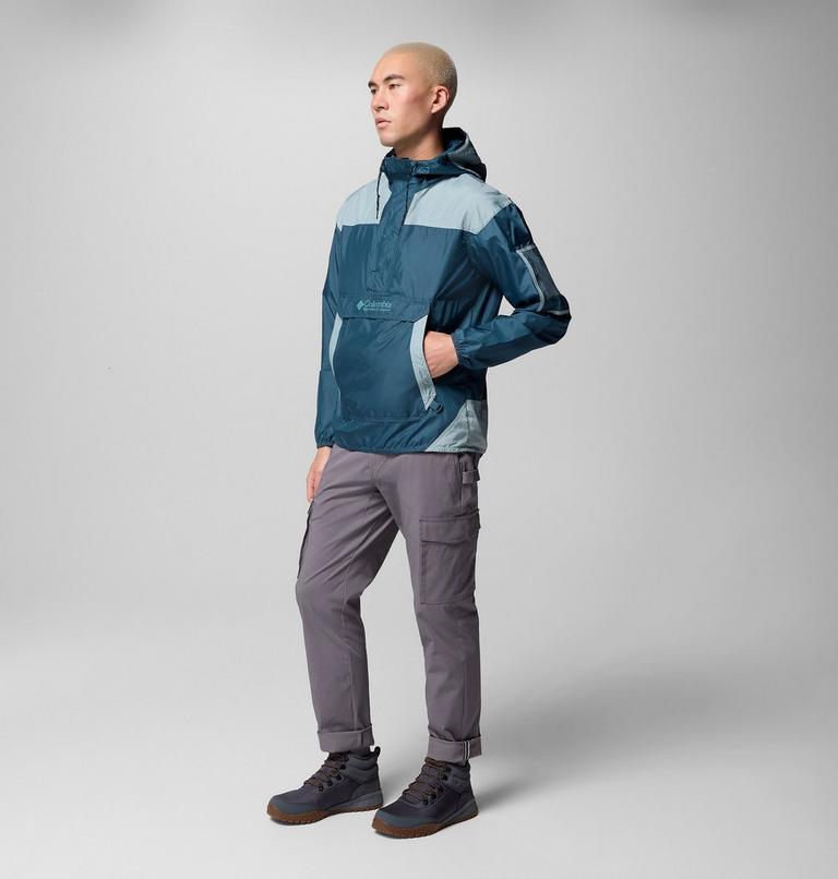 Men's Challenger II Windbreaker, Color: Everblue, Crushed Blue, image 10