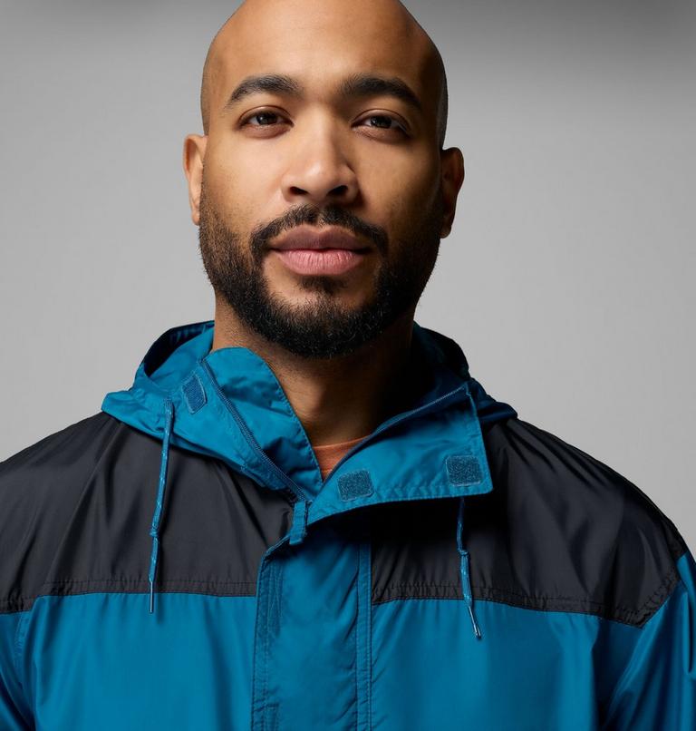 Men's Challenger II Windbreaker, Color: Phoenix Blue, Black, image 5