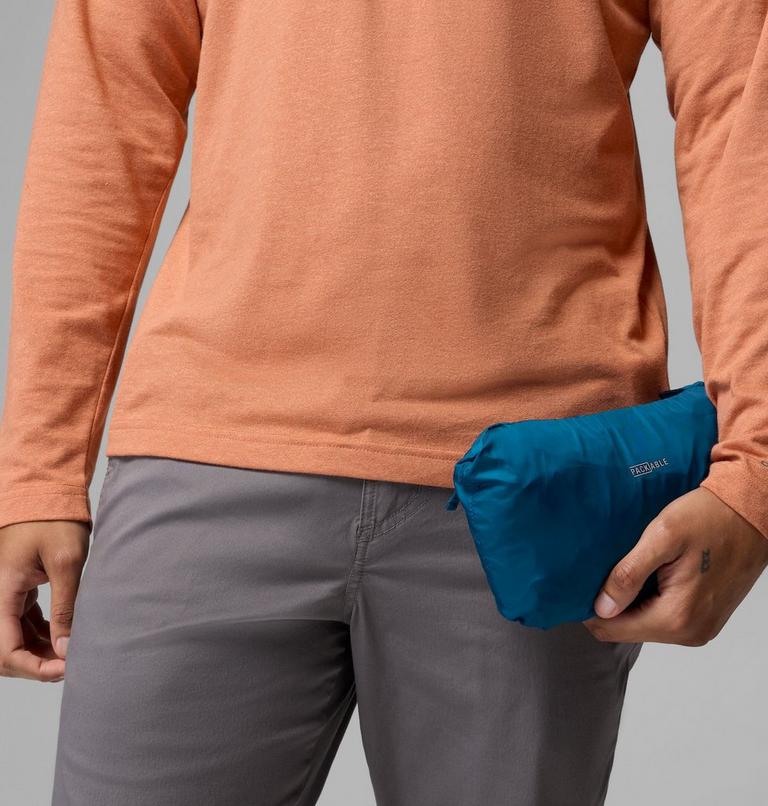 Men's Challenger II Windbreaker, Color: Phoenix Blue, Black, image 9