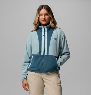 Backbowl II Full Zip Fleece, Color: Crushed Blue, Everblue, Marine Light, image 7