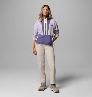 Backbowl II Full Zip Fleece, Color: Lavender Pearl, Stormwatch, Citron Haze, image 10