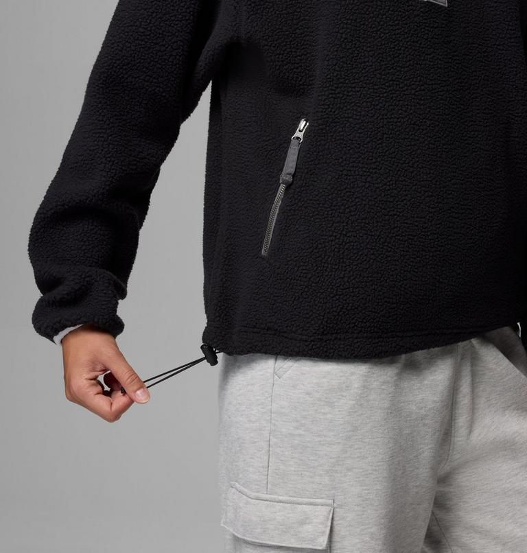 Sudadera con capucha de forro polar sherpa Helvetia II para mujer, Color: Black, image 6