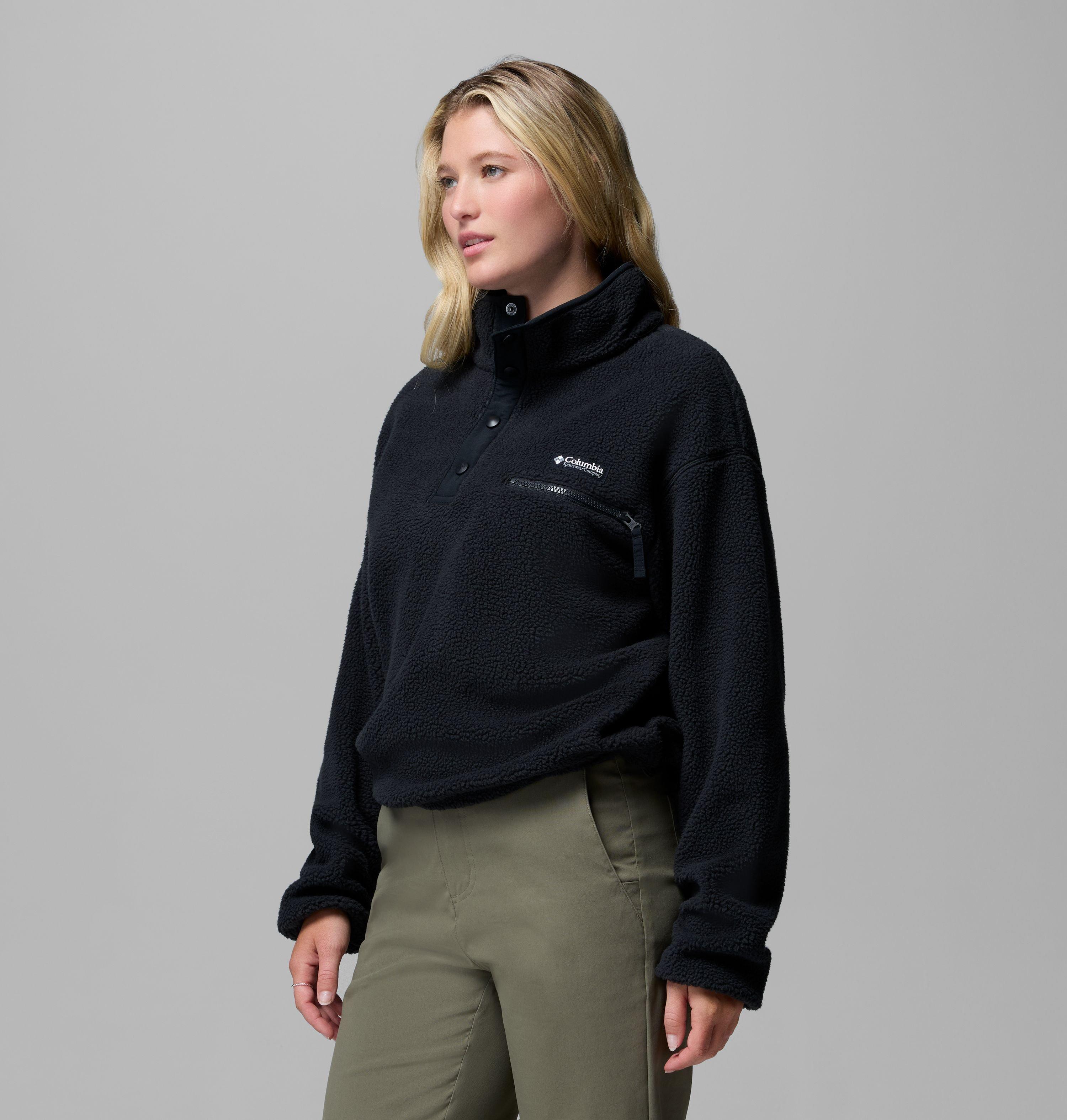 Women's Helvetia II Cropped Half Snap Fleece Pullover | 013 | XXL 4