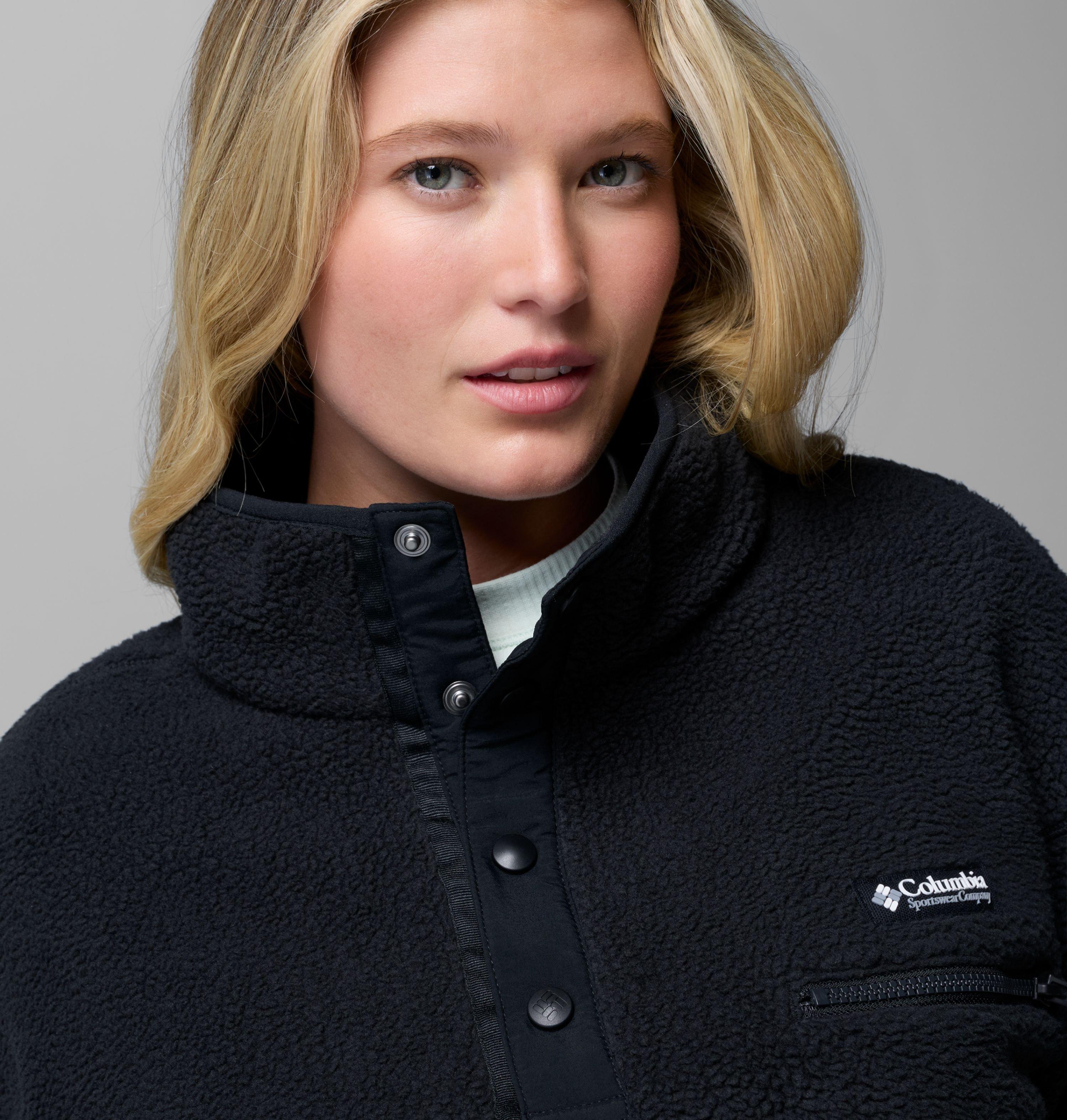 Women's Helvetia II Cropped Half Snap Fleece Pullover | 013 | XXL 5