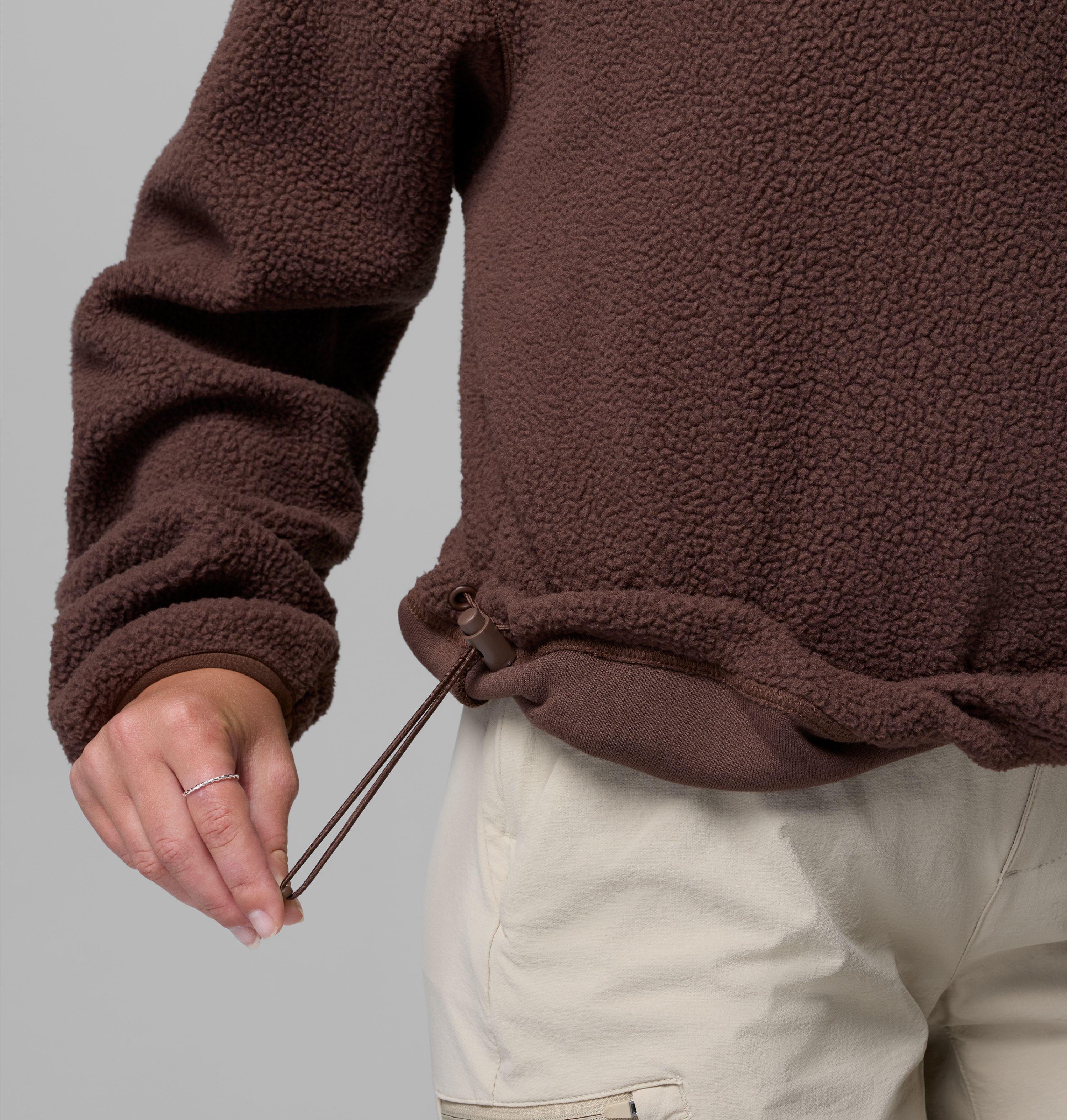 Women's Helvetia II Cropped Half Snap Fleece Pullover | 258 | S 6