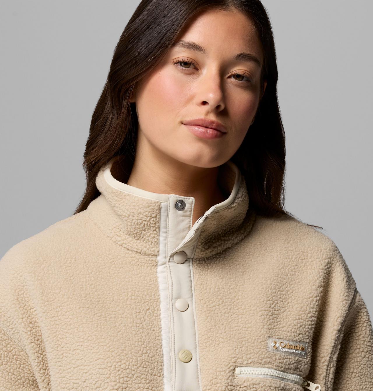 Women's Helvetia™ II Cropped Half Snap Fleece Pullover | 272 | XS 5