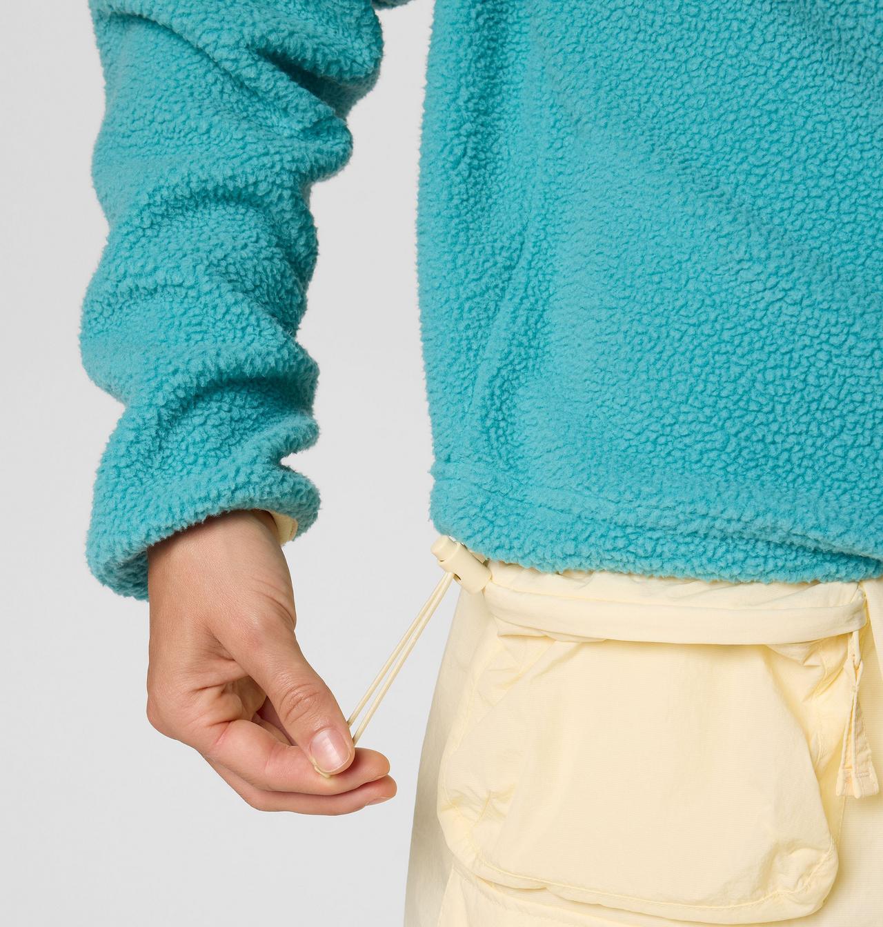 Women's Helvetia™ II Cropped Half Snap Fleece Pullover | 330 | XXL 5