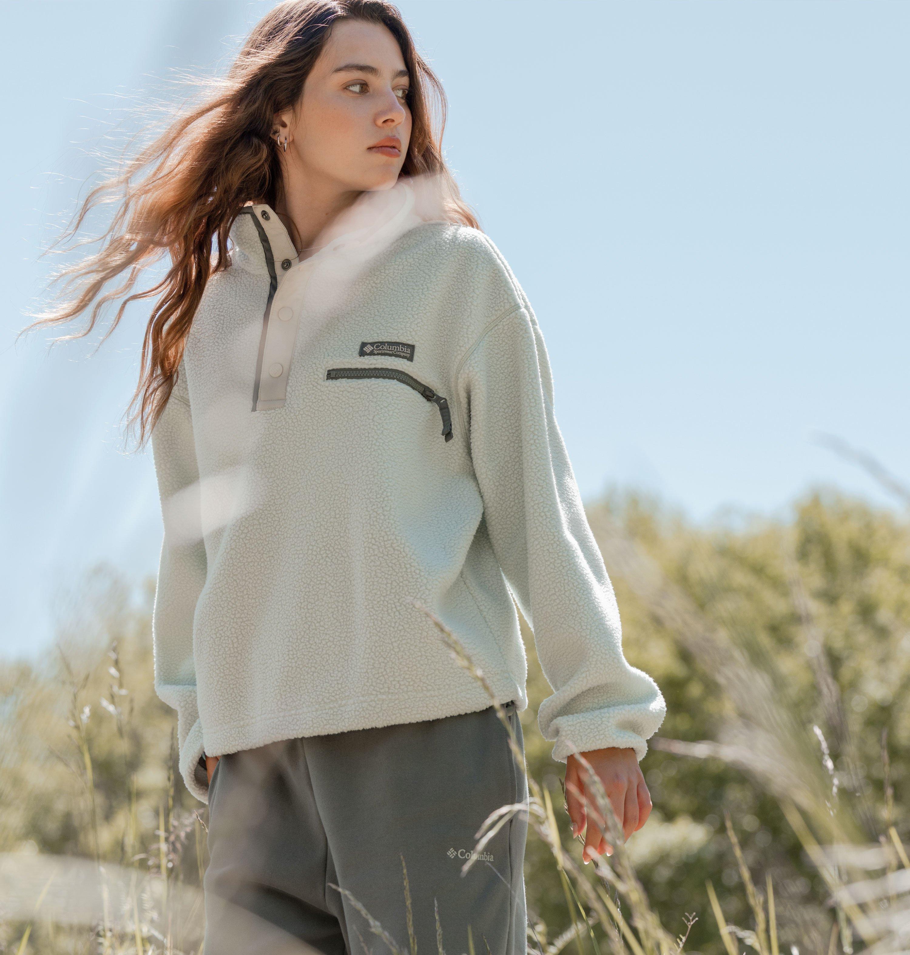 Women's Helvetia II Cropped Half Snap Fleece Pullover | 342 | XS 9