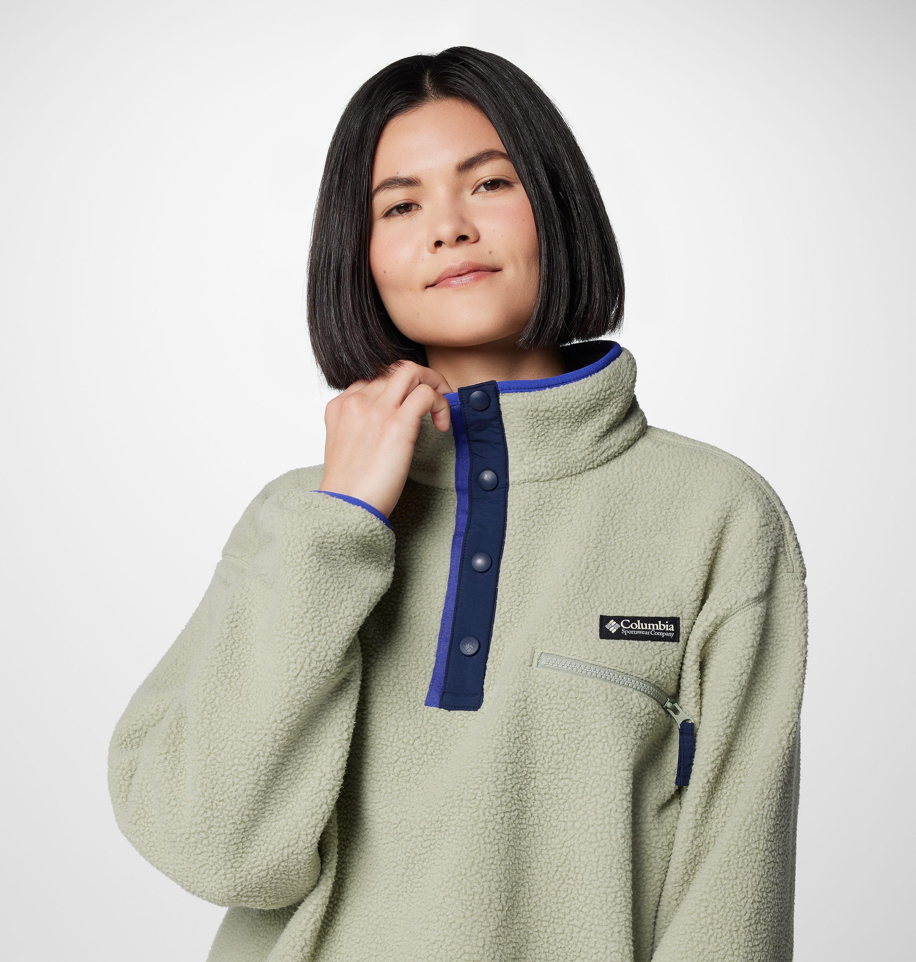 Women's Helvetia II Cropped Half Snap Fleece Pullover 7