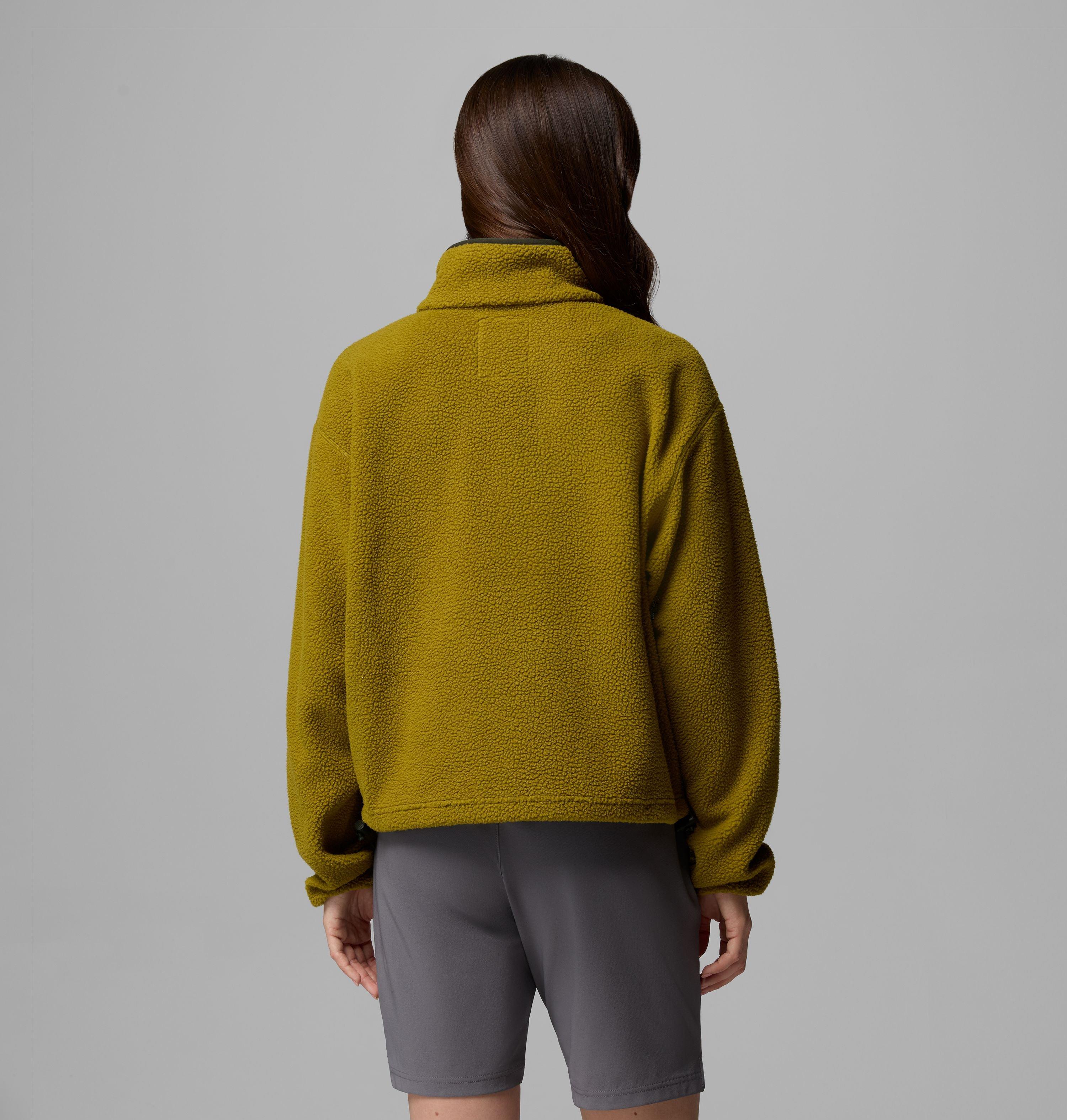Women's Helvetia II Cropped Half Snap Fleece Pullover 3