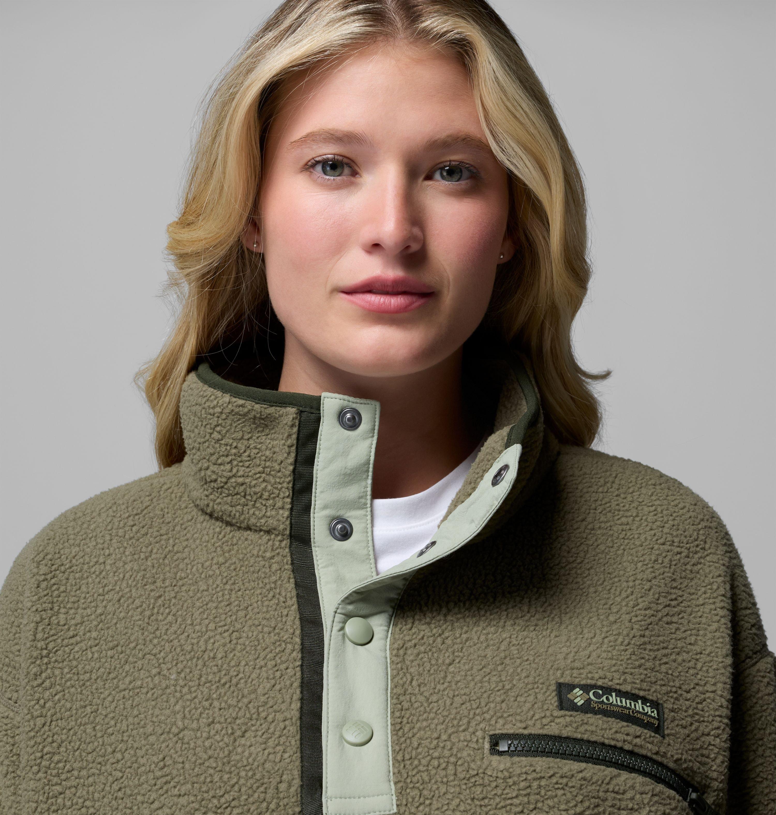 Women's Helvetia II Cropped Half Snap Fleece Pullover | 397 | L 5