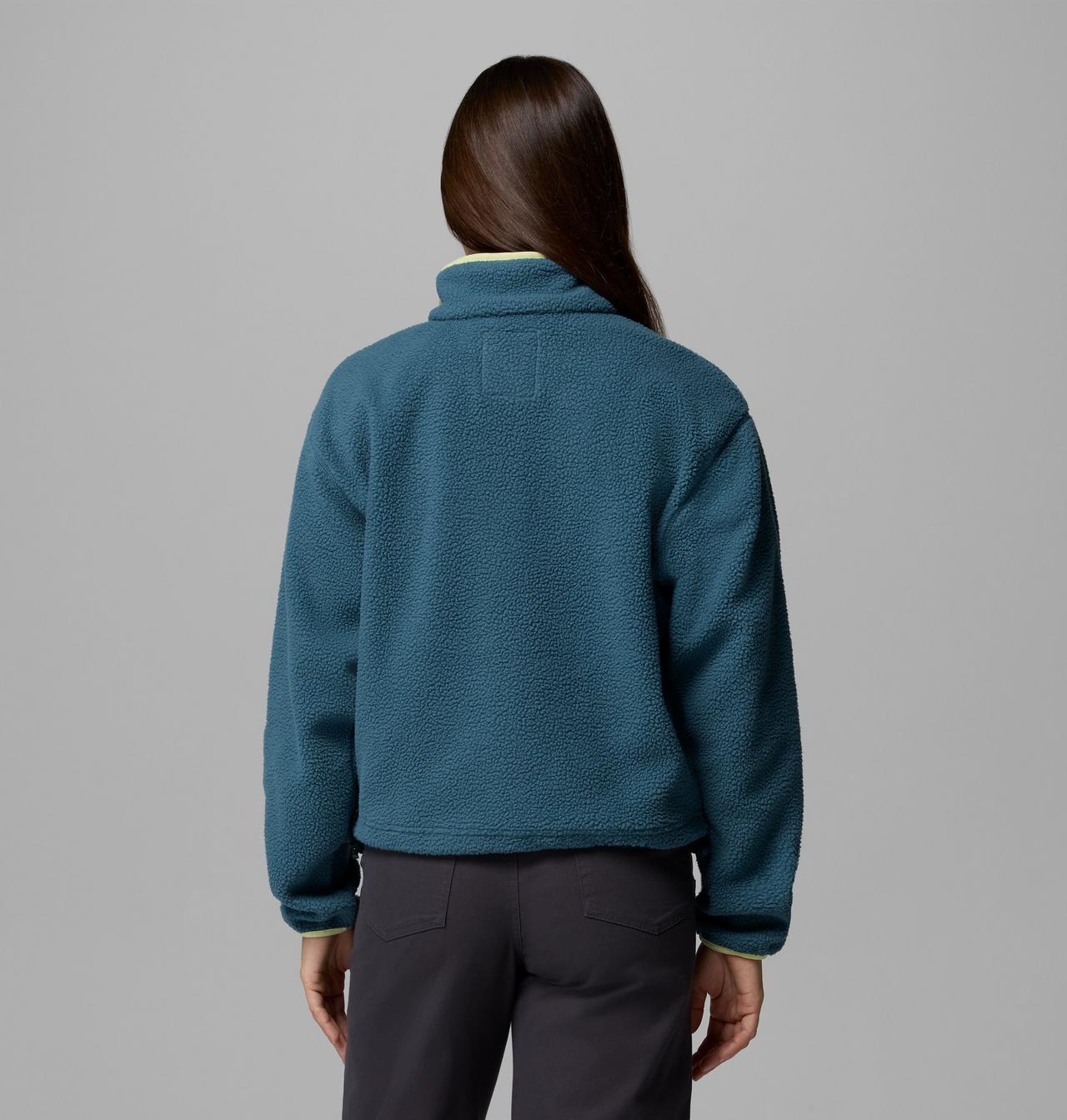 Women's Helvetia™ II Cropped Half Snap Fleece Pullover | 429 | XL 3