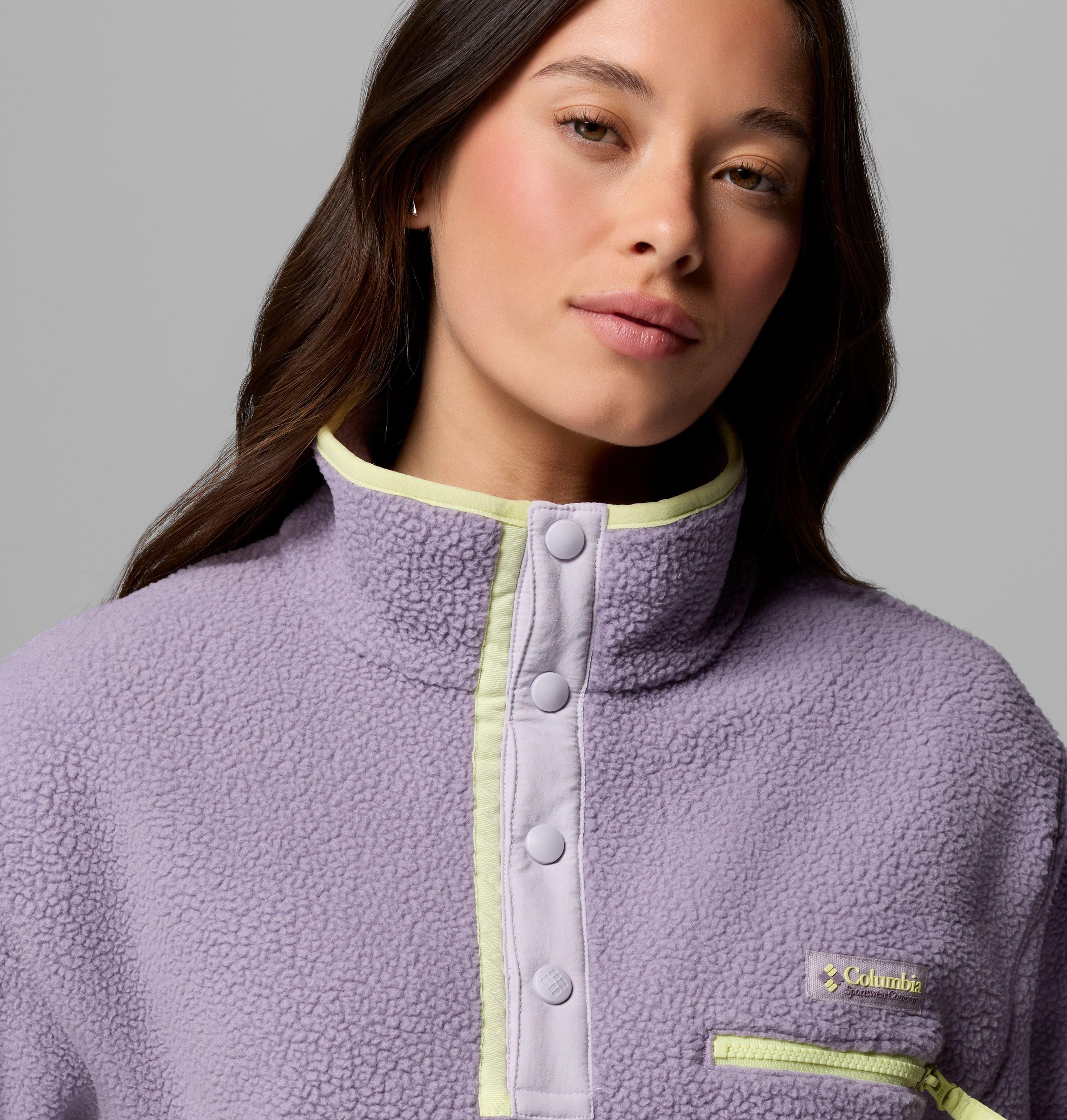 Women's Helvetia II Cropped Half Snap Fleece Pullover 5