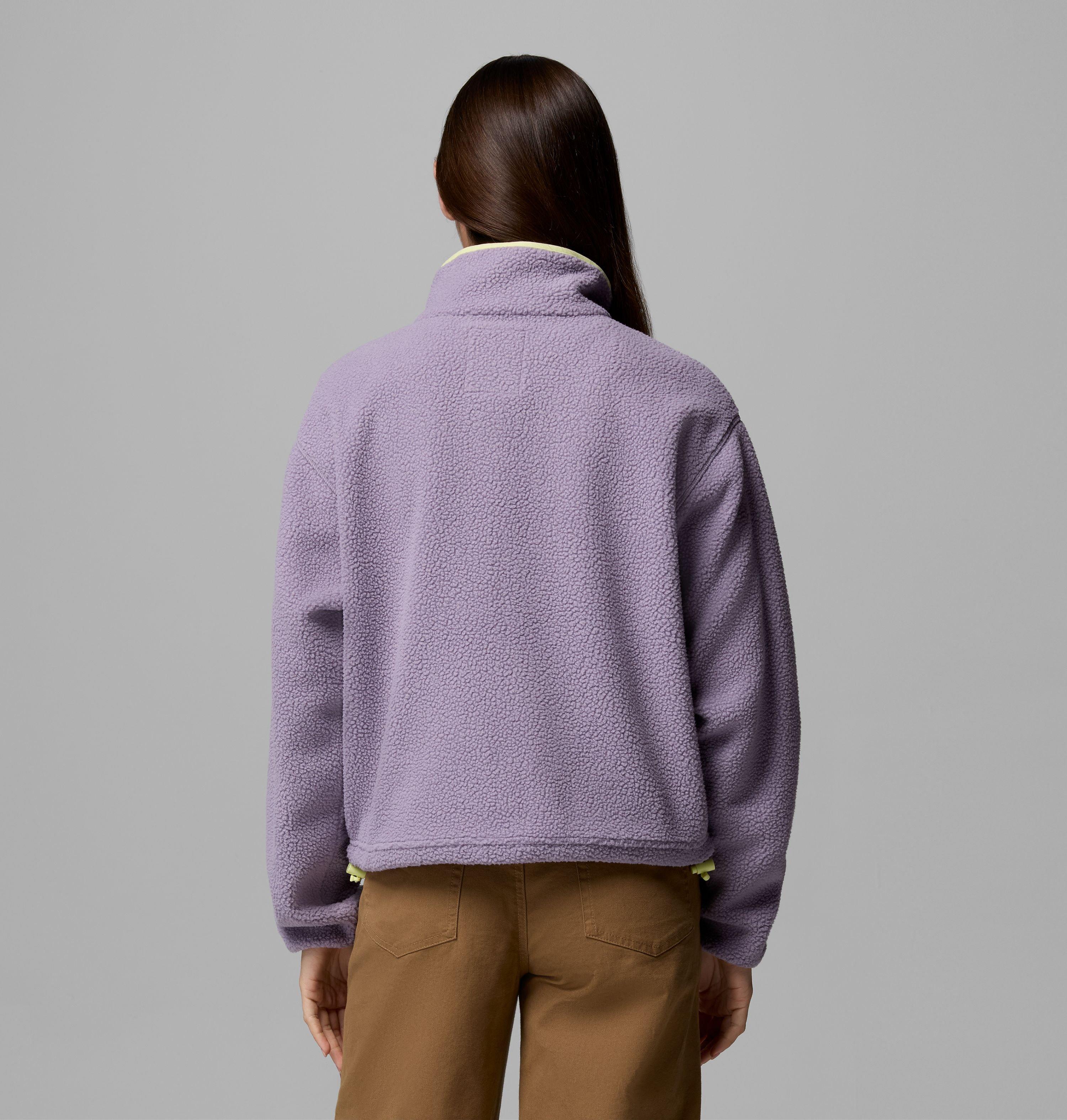Women's Helvetia II Cropped Half Snap Fleece Pullover 3