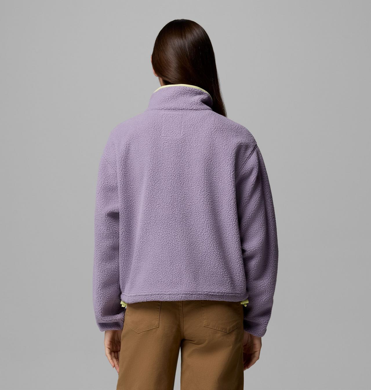 Women's Helvetia™ II Cropped Half Snap Fleece Pullover | 555 | XS 3