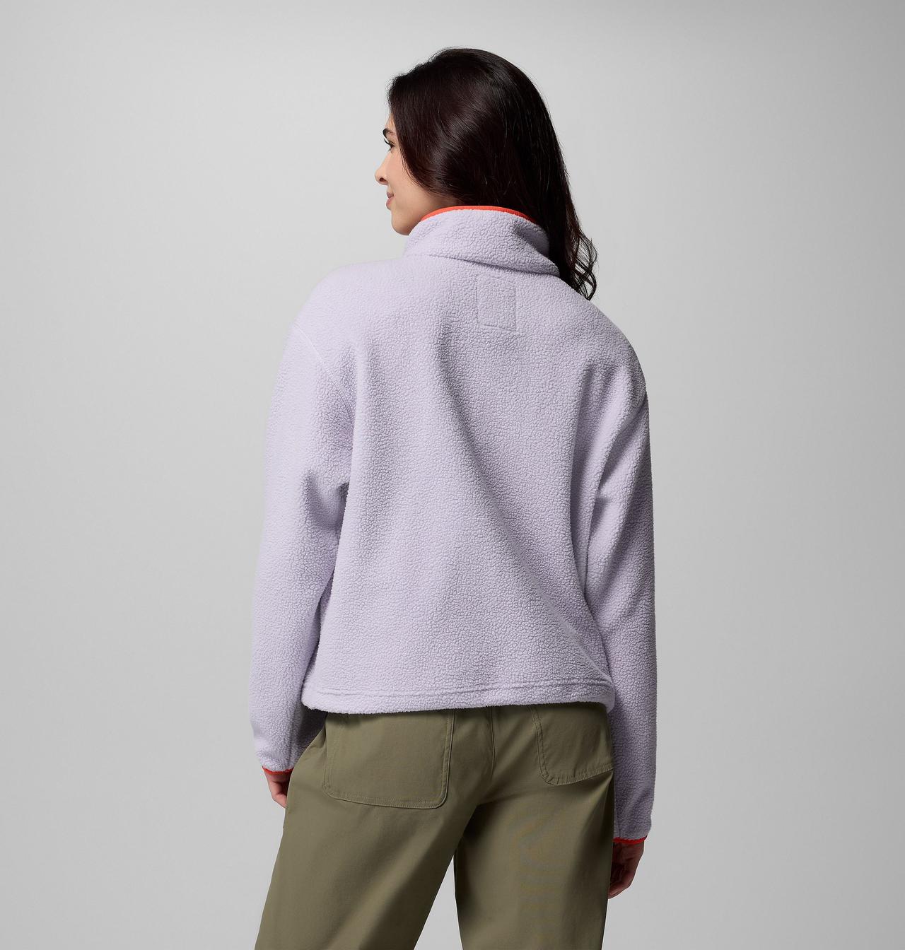 Women's Helvetia™ II Cropped Half Snap Fleece Pullover | 561 | M 3