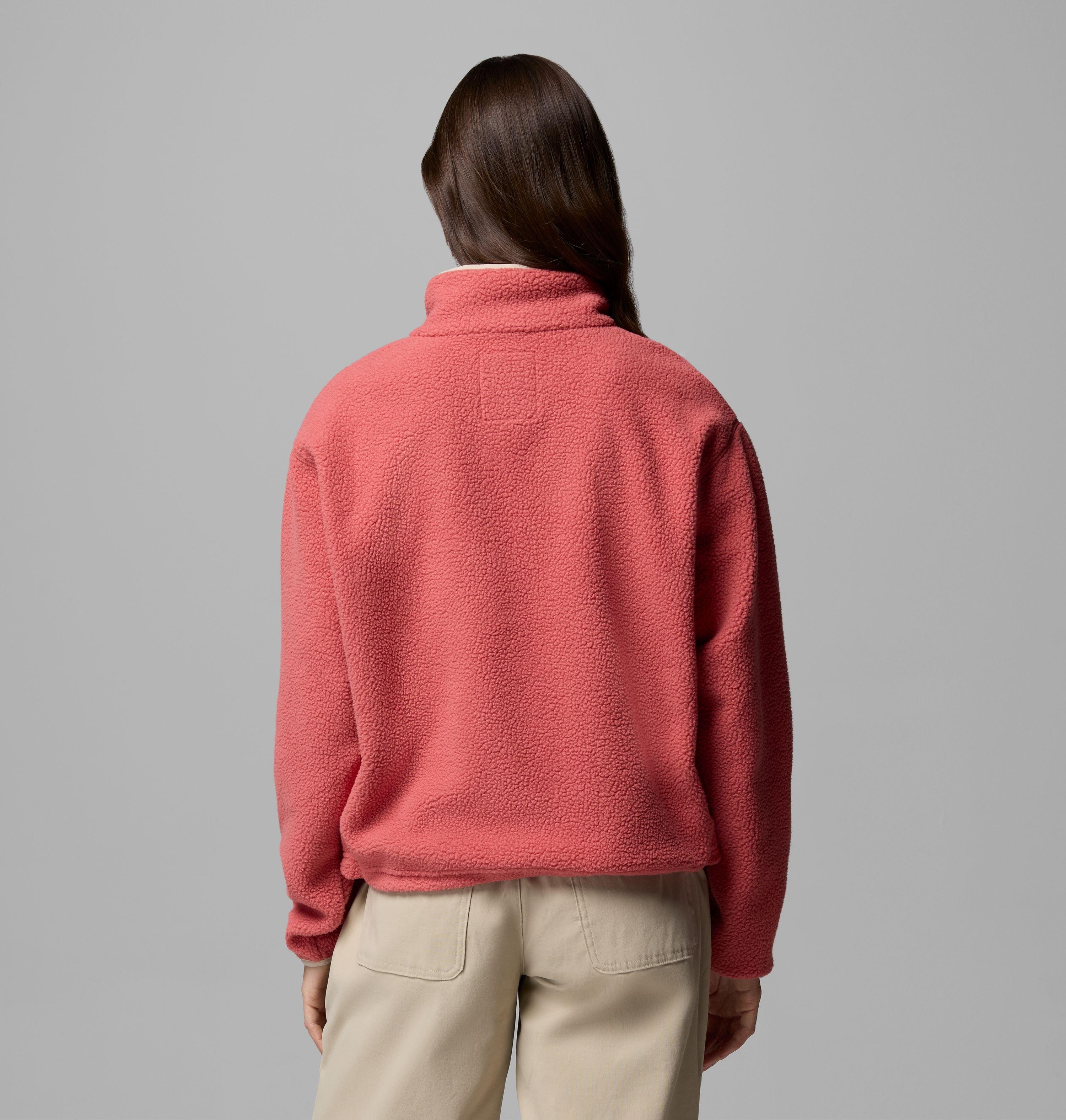 Women's Helvetia II Cropped Half Snap Fleece Pullover | 643 | M 3