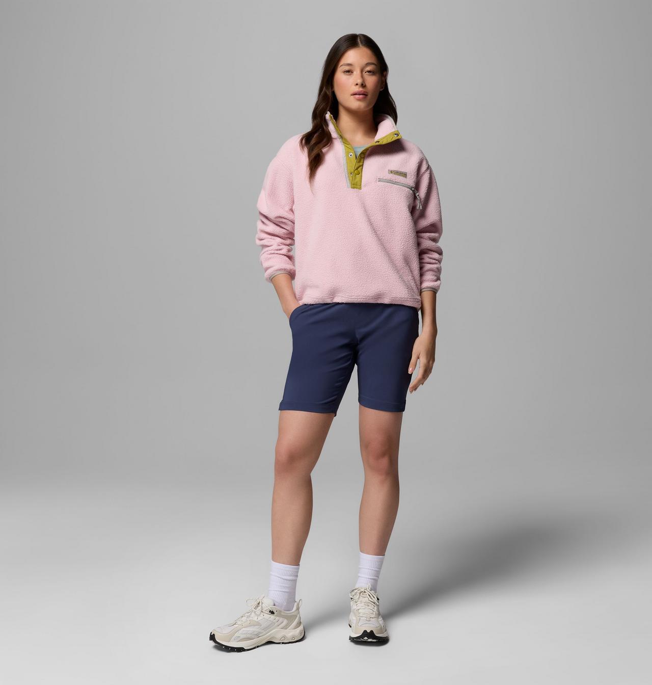 Women's Helvetia™ II Cropped Half Snap Fleece Pullover | 694 | L 2