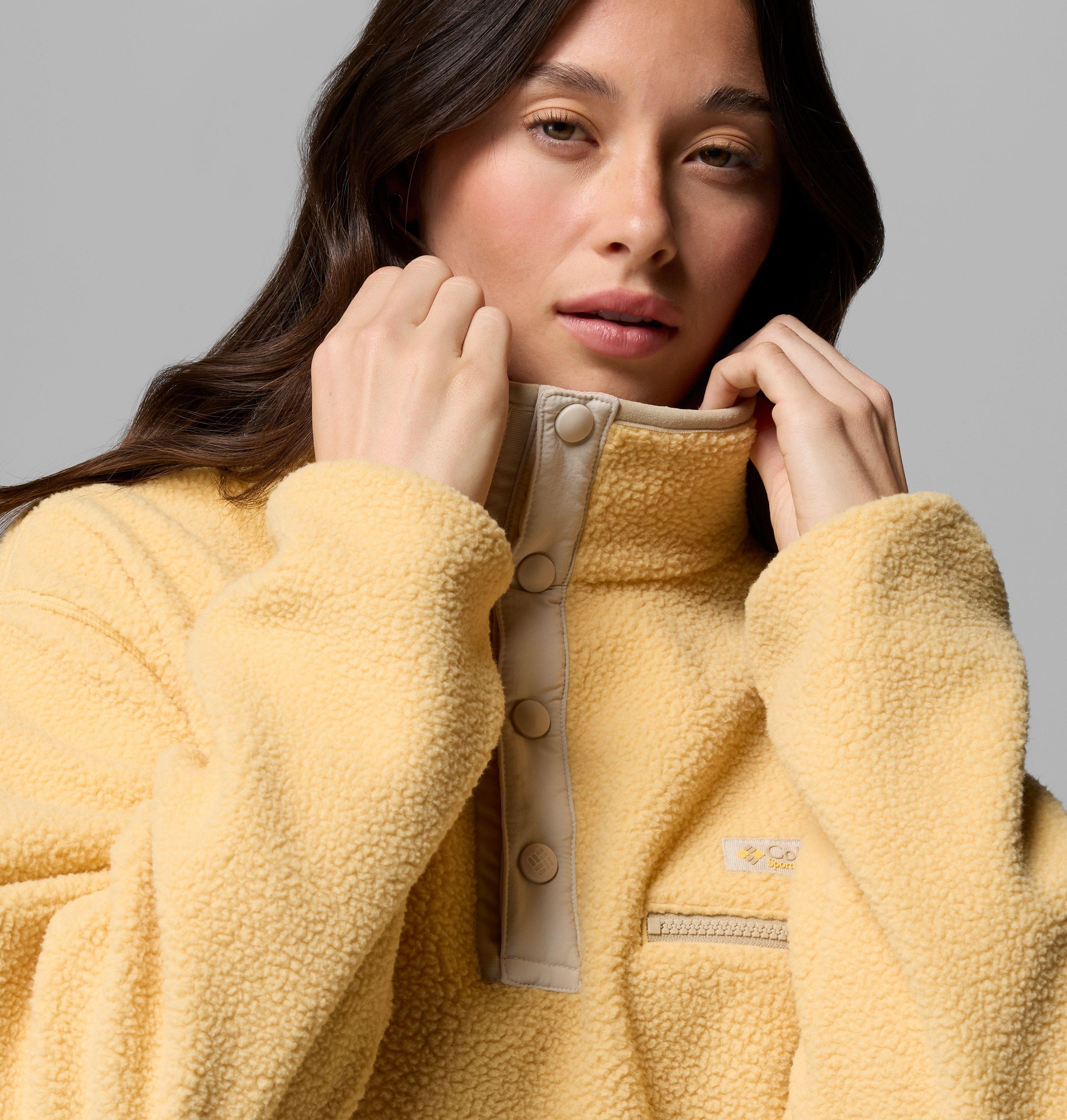 Women's Helvetia II Cropped Half Snap Fleece Pullover | 715 | S 5