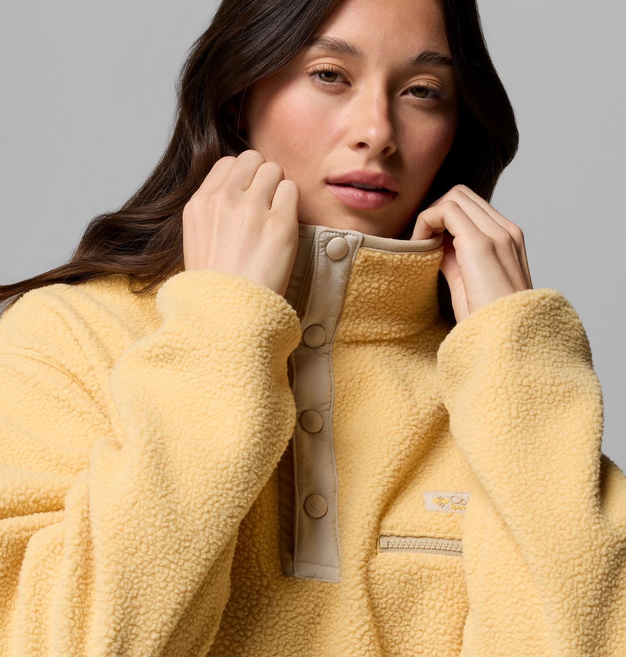 Women's Helvetia™ II Cropped Half Snap Fleece Pullover | 715 | S 5