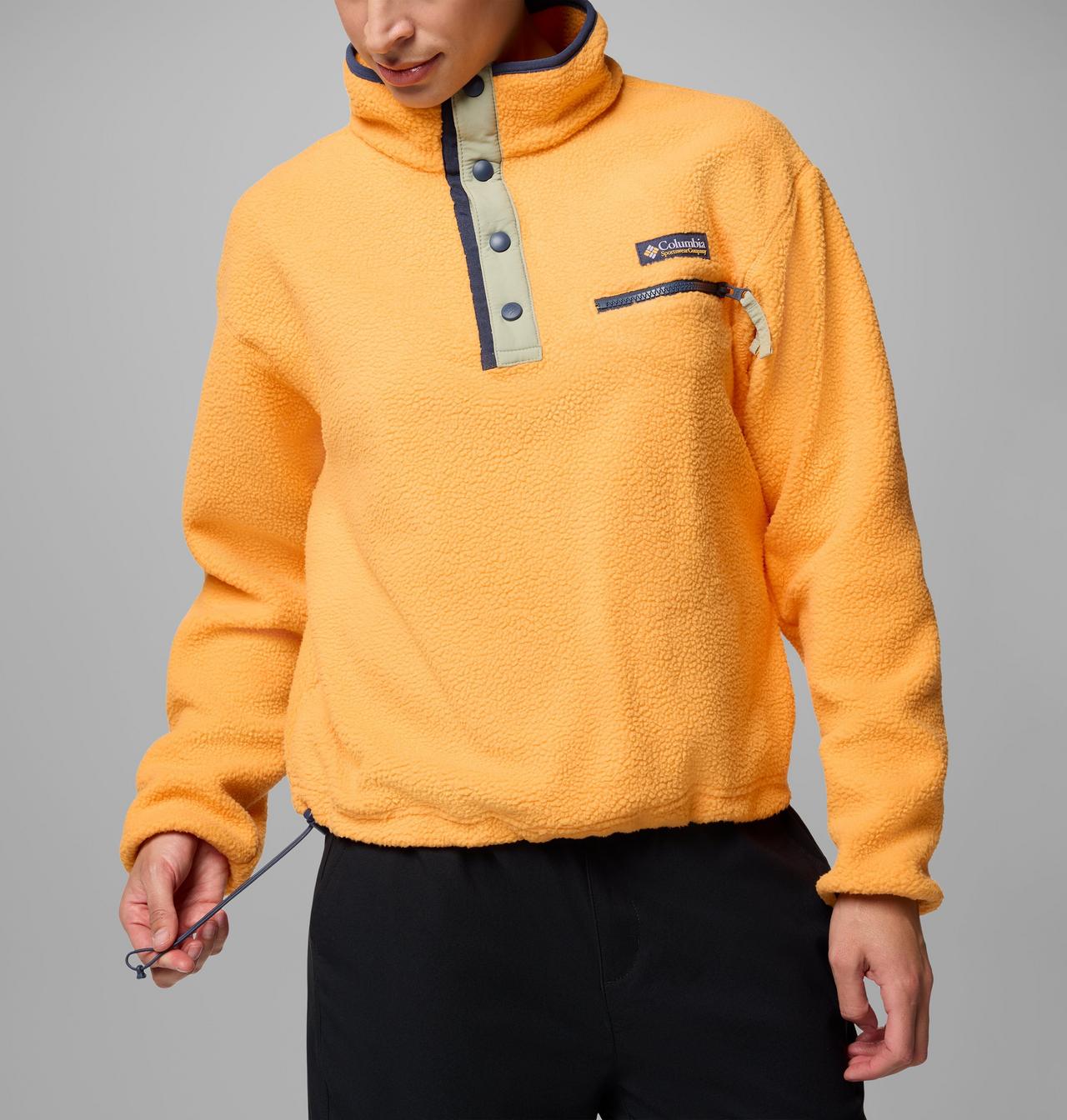 Women's Helvetia™ II Cropped Half Snap Fleece Pullover | 841 | S 5