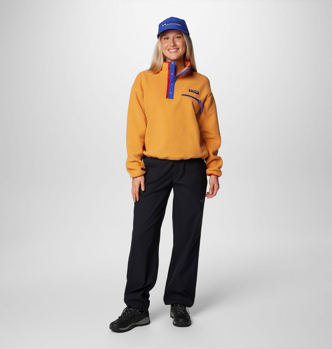 Women's Helvetia™ II Cropped Half Snap Fleece Pullover | 861 | L 3