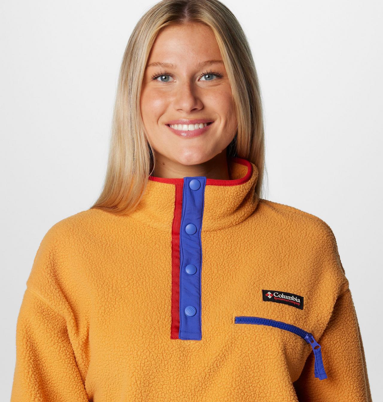 Women's Helvetia™ II Cropped Half Snap Fleece Pullover | 861 | L 5