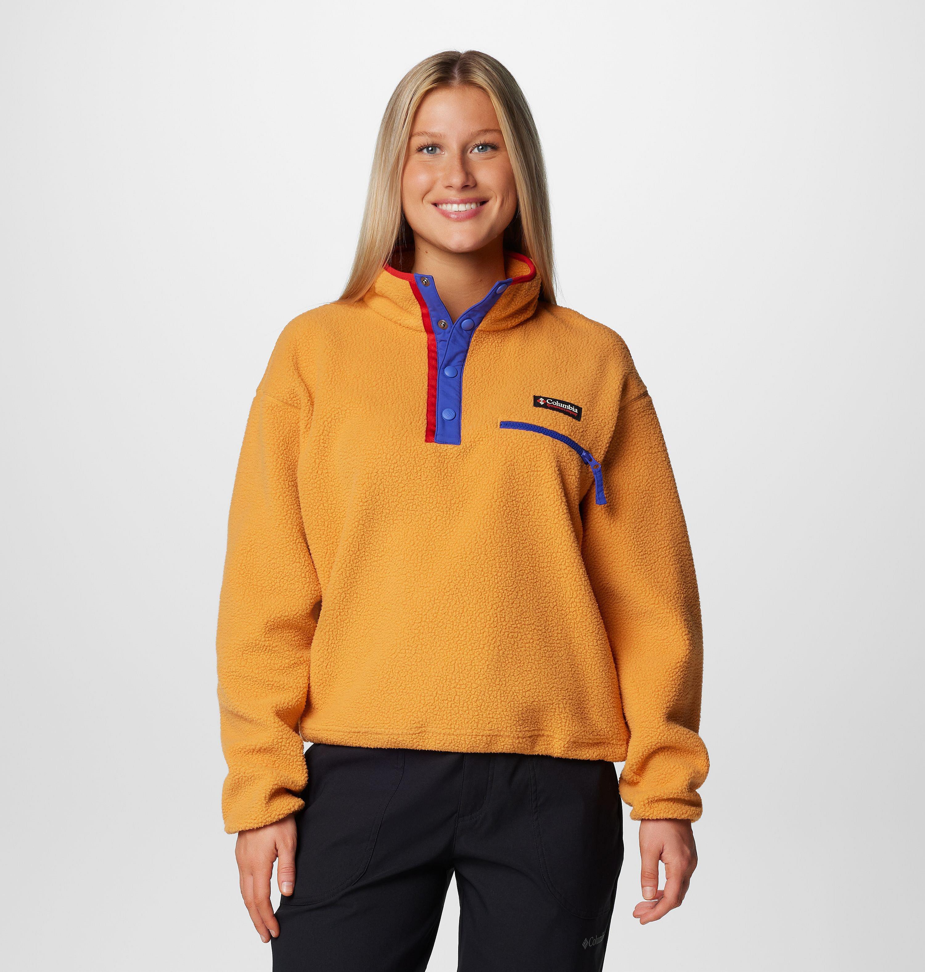 Women's Helvetia II Cropped Half Snap Fleece Pullover | Columbia