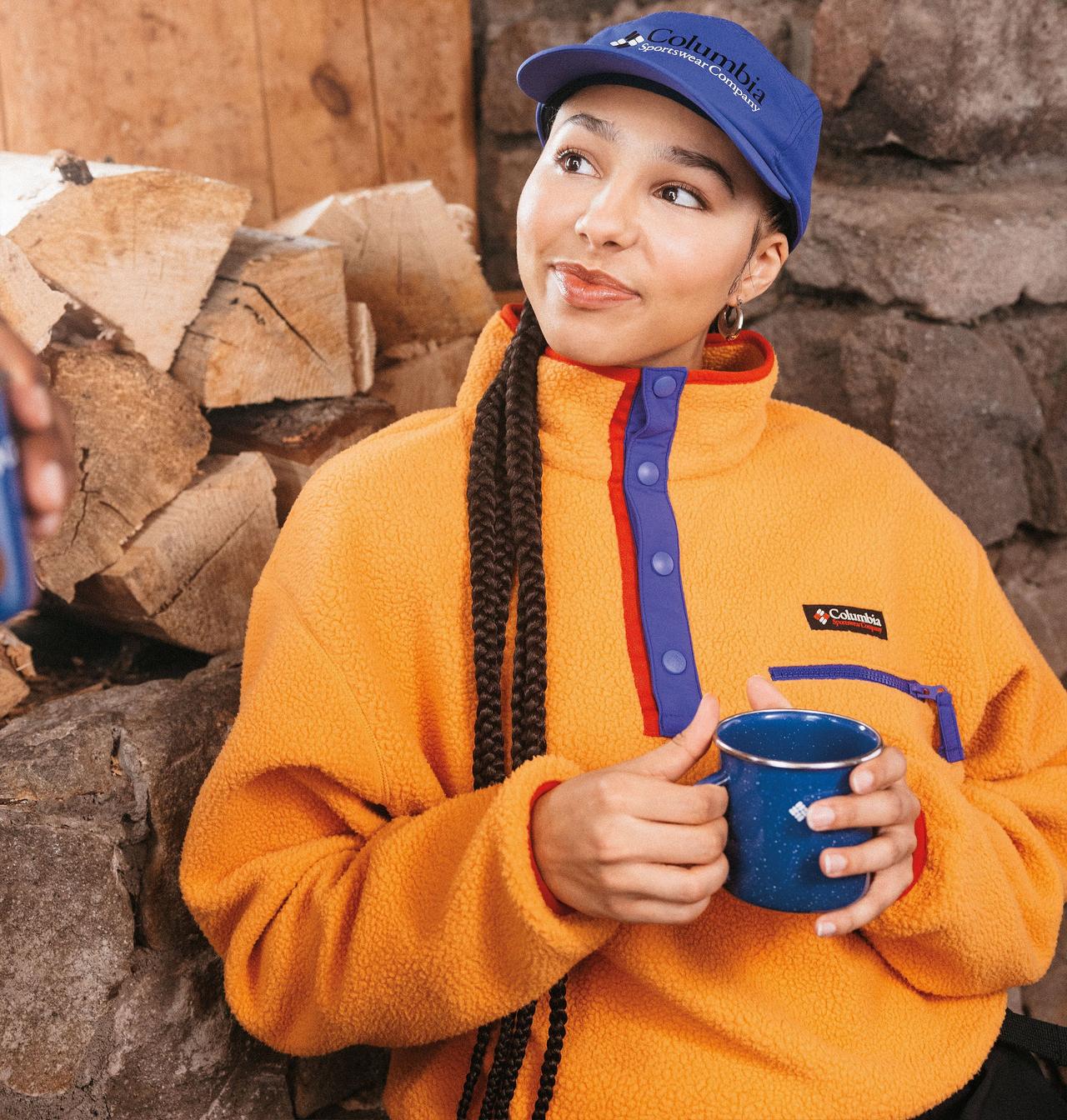 Women's Helvetia™ II Cropped Half Snap Fleece Pullover | 861 | L 9