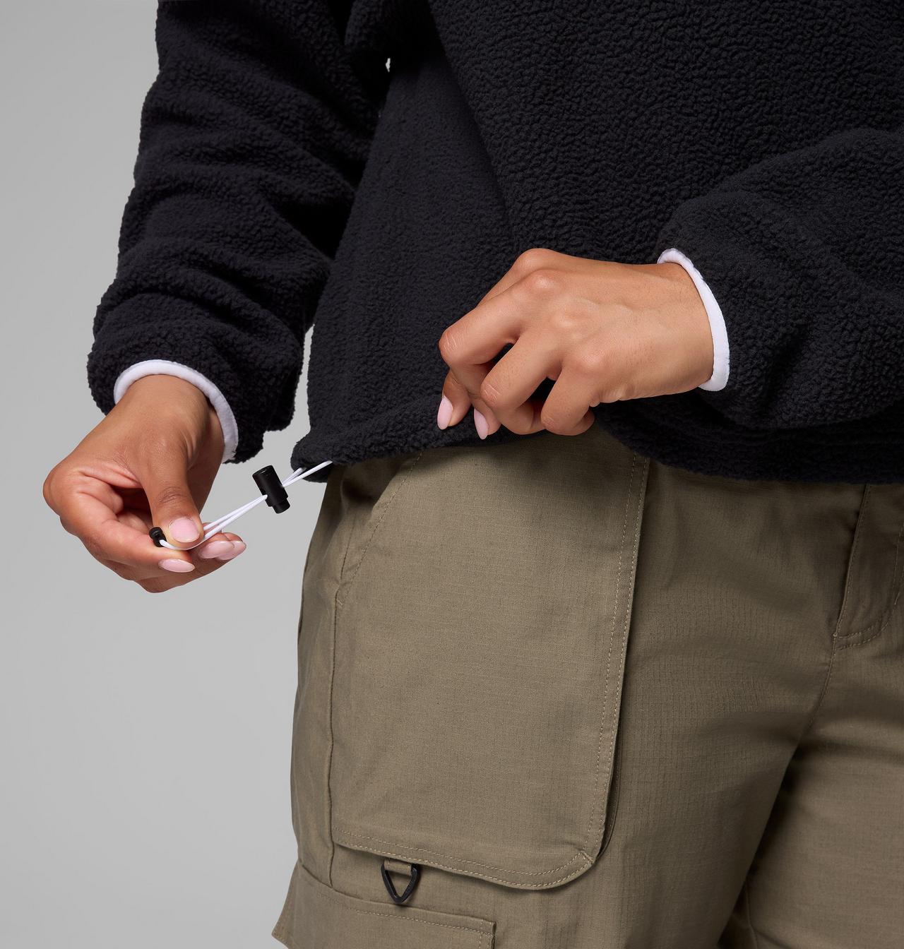 Women's Helvetia™ II Cropped Half Snap Fleece Pullover - Plus Size | 008 | 3X 6