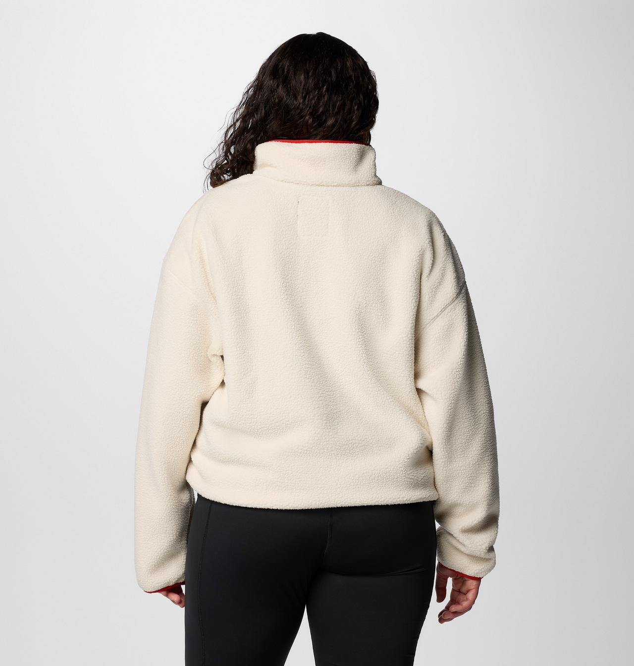 Women's Helvetia™ II Cropped Half Snap Fleece Pullover - Plus Size 2