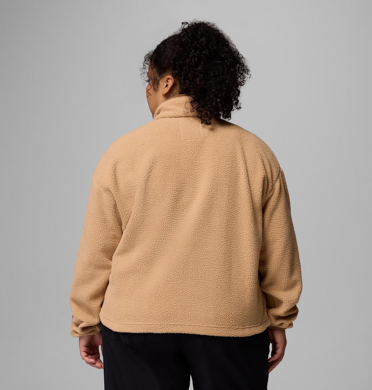 Women's Helvetia™ II Cropped Half Snap Fleece Pullover - Plus Size 3