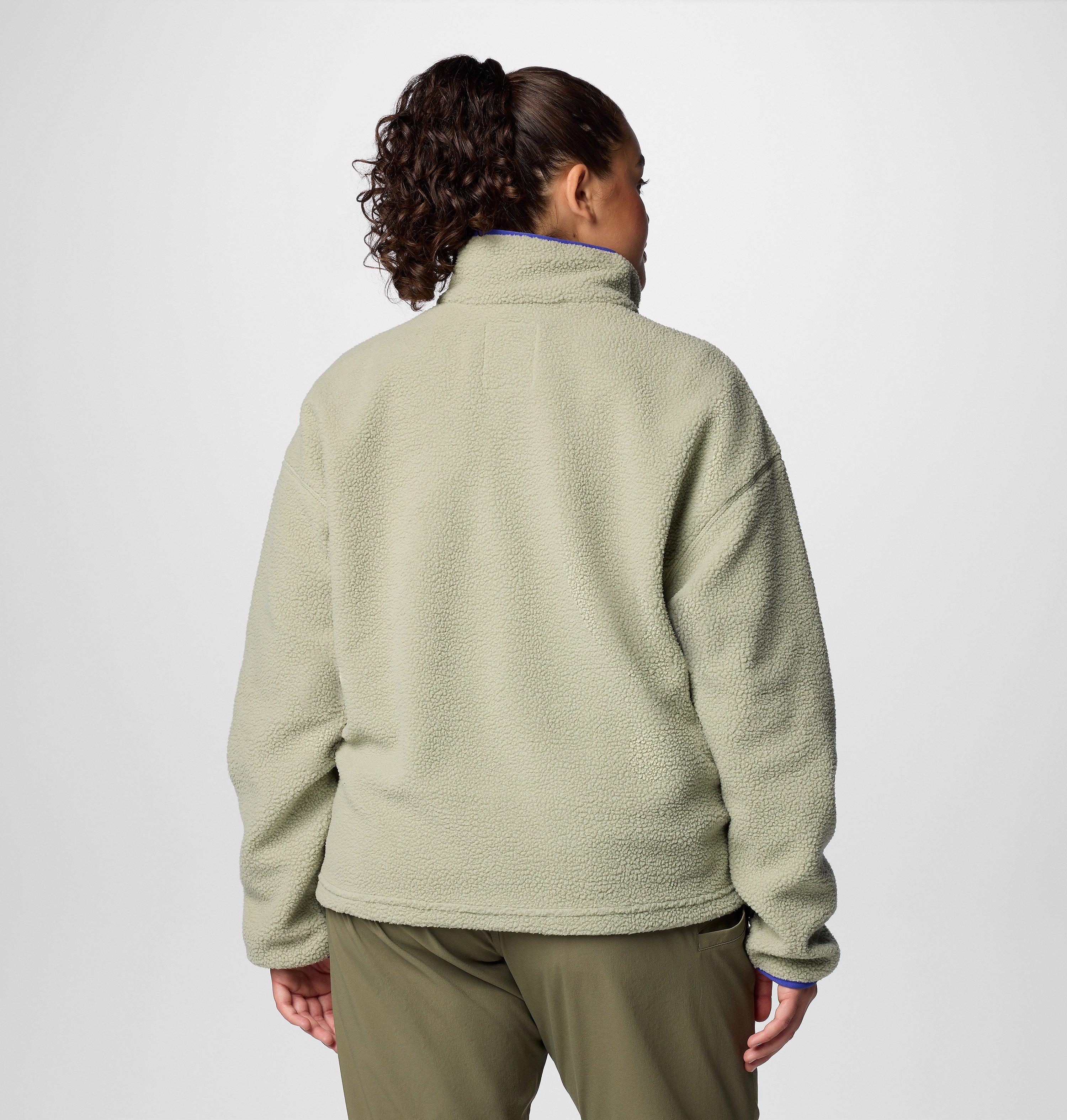 Women's Helvetia II Cropped Half Snap Fleece Pullover - Plus Size | 348 | 1X 2