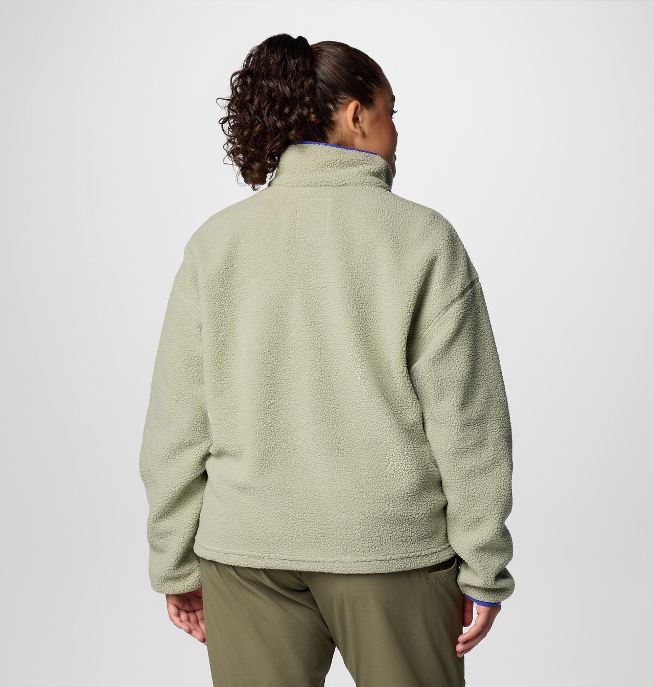 Women's Helvetia™ II Cropped Half Snap Fleece Pullover - Plus Size 2