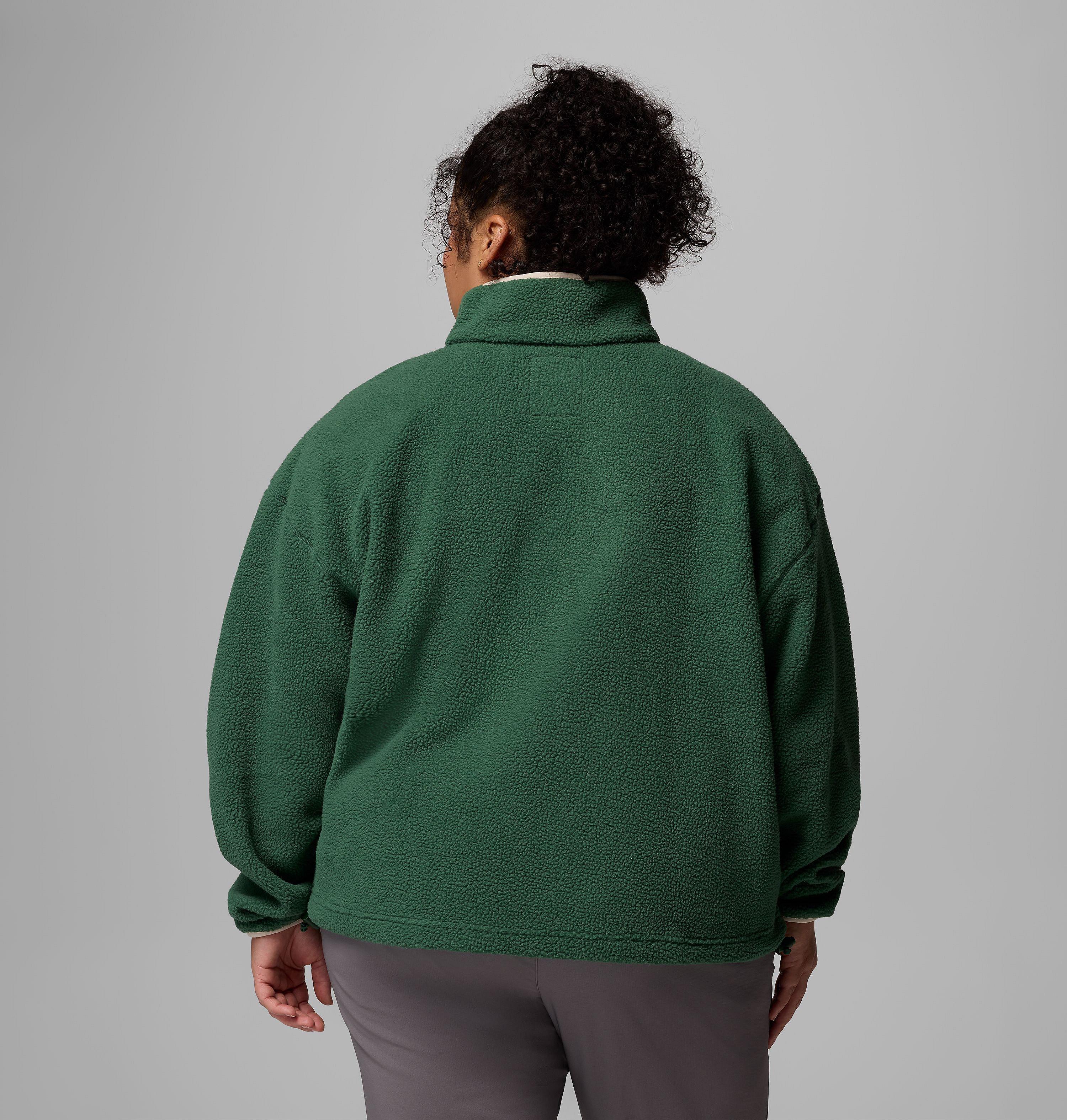 Femme Chandail en laine polaire avec demi-patte à boutons-pression Helvetia II – Grandes tailles 3