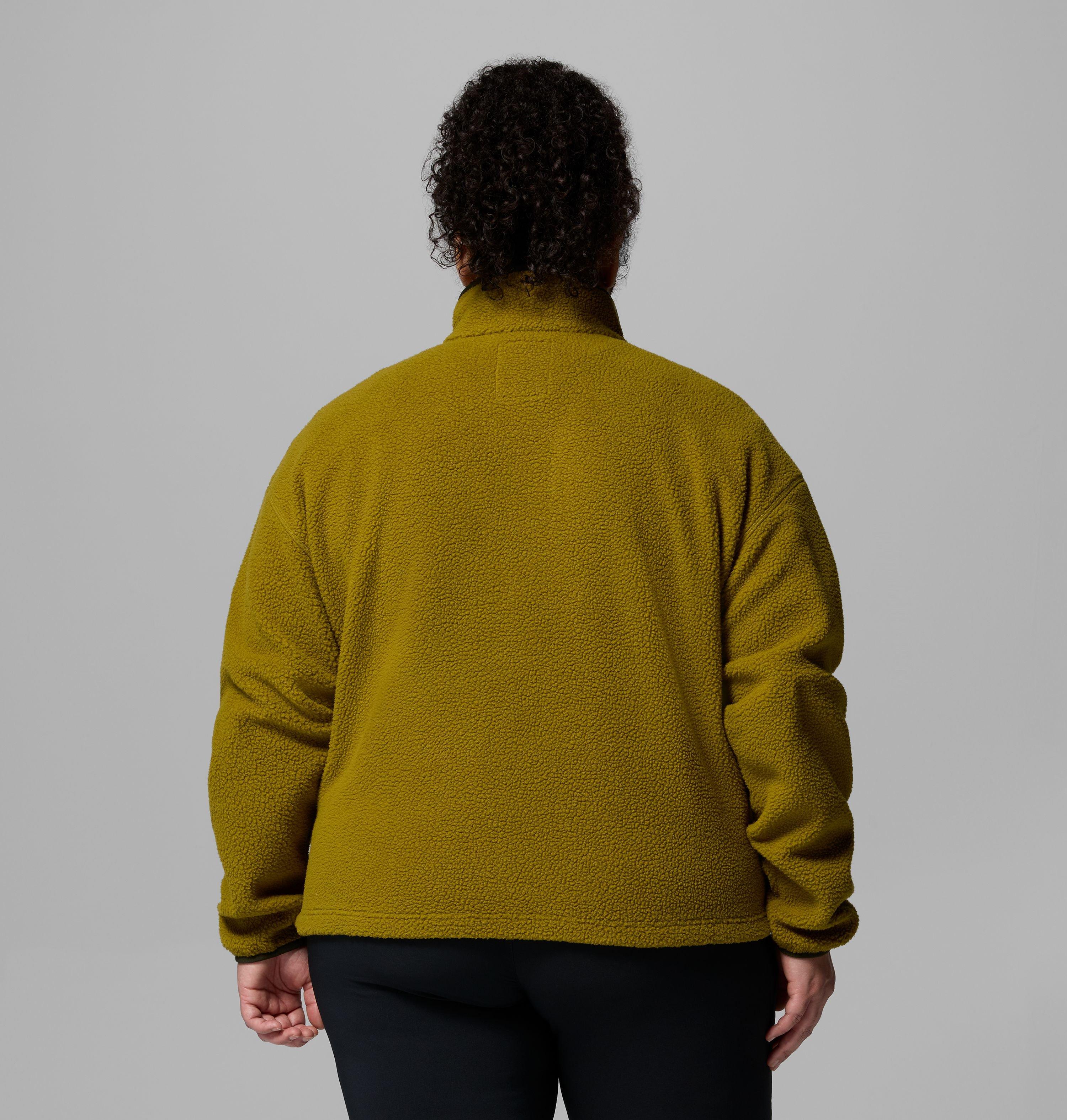 Femme Chandail en laine polaire avec demi-patte à boutons-pression Helvetia II – Grandes tailles 3