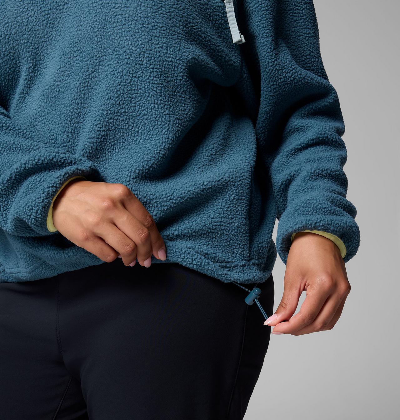 Women's Helvetia™ II Cropped Half Snap Fleece Pullover - Plus Size 6