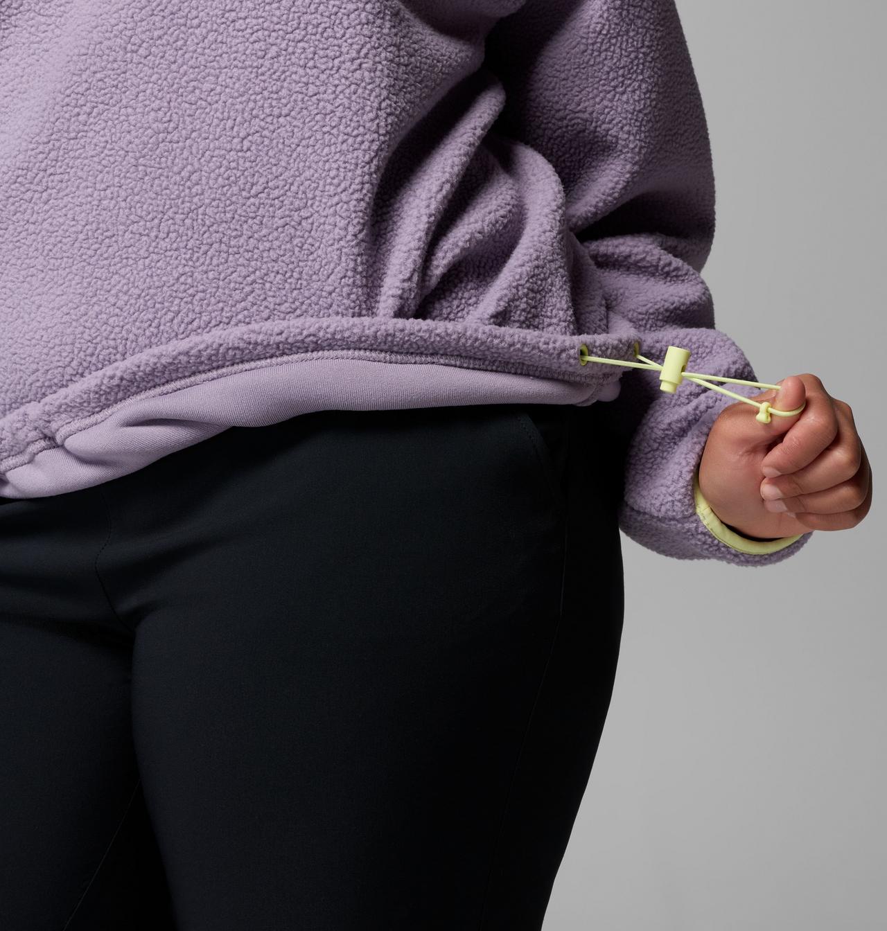 Women's Helvetia™ II Cropped Half Snap Fleece Pullover - Plus Size | 555 | 2X 6