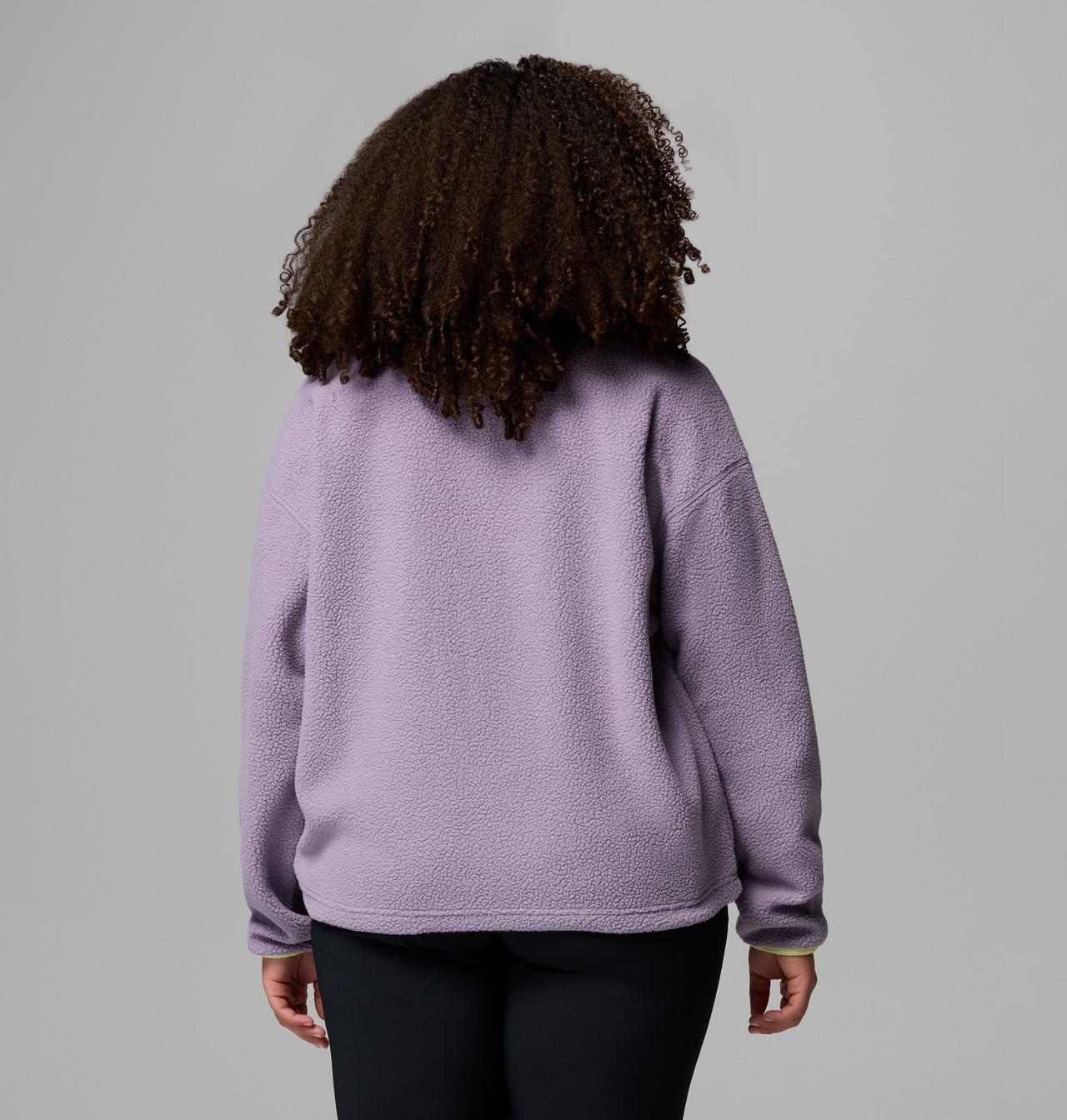 Women's Helvetia™ II Cropped Half Snap Fleece Pullover - Plus Size | 555 | 2X 3