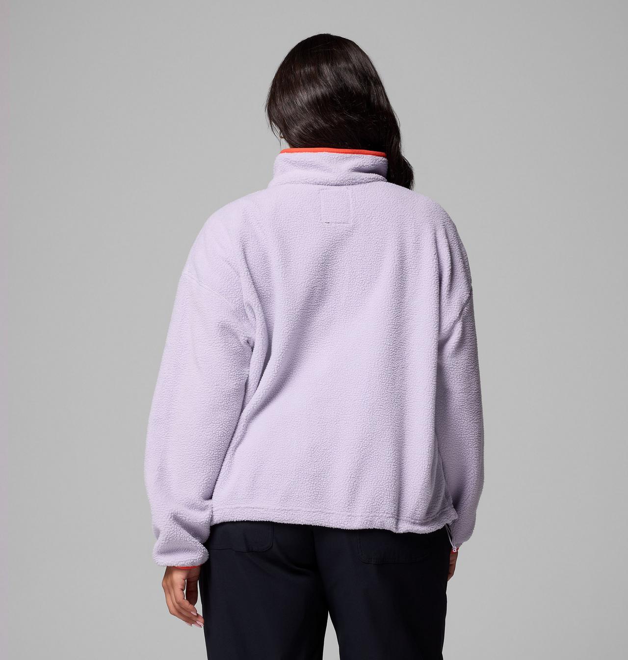 Women's Helvetia™ II Cropped Half Snap Fleece Pullover - Plus Size 3
