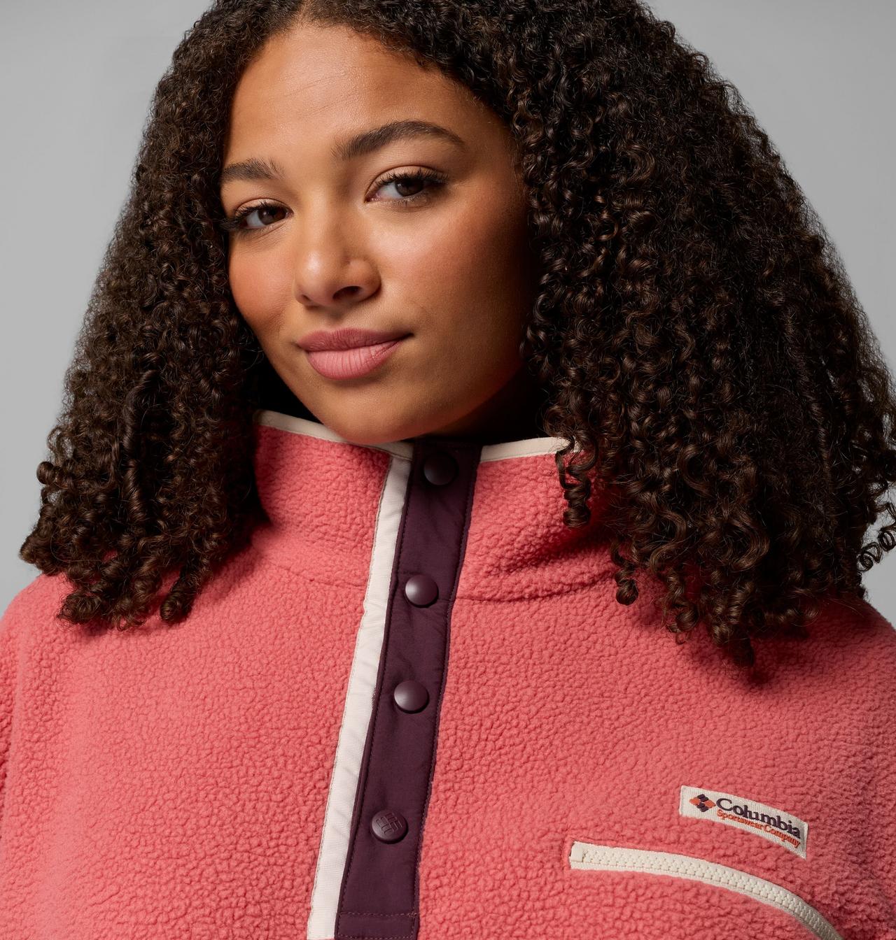 Women's Helvetia™ II Cropped Half Snap Fleece Pullover - Plus Size | 643 | 3X 5