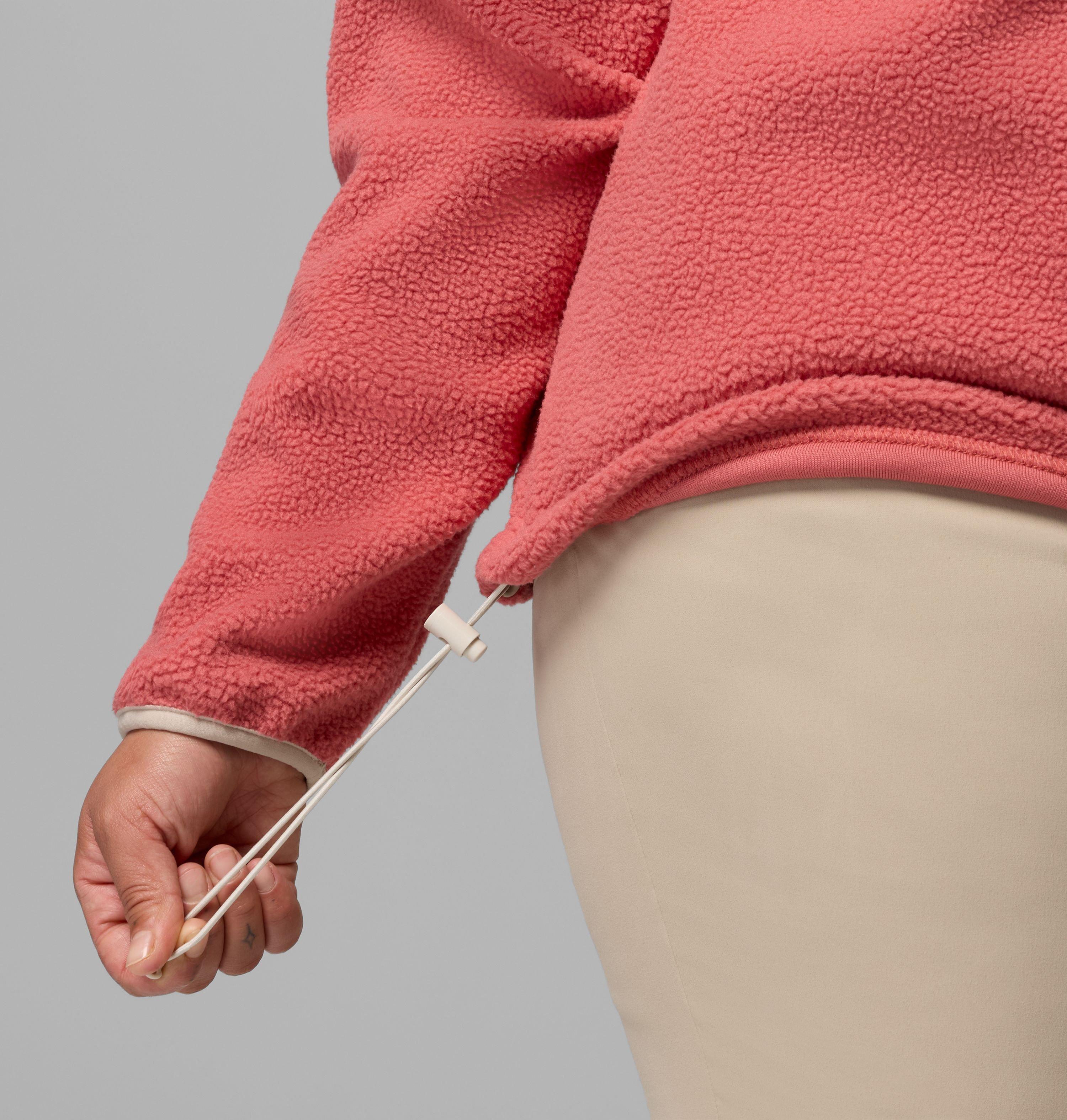 Women's Helvetia II Cropped Half Snap Fleece Pullover - Plus Size | 643 | 2X 6