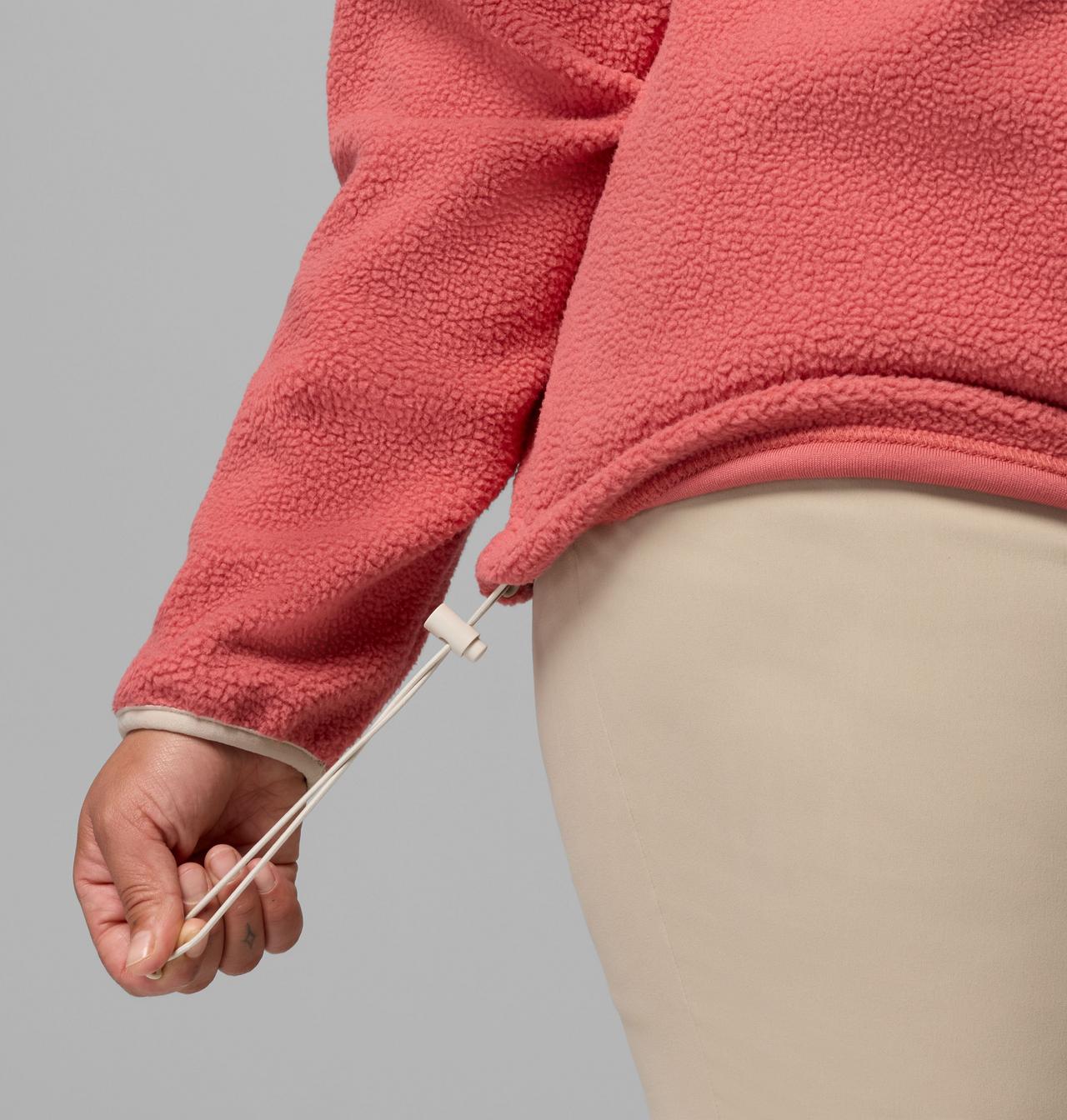 Women's Helvetia™ II Cropped Half Snap Fleece Pullover - Plus Size | 643 | 3X 6