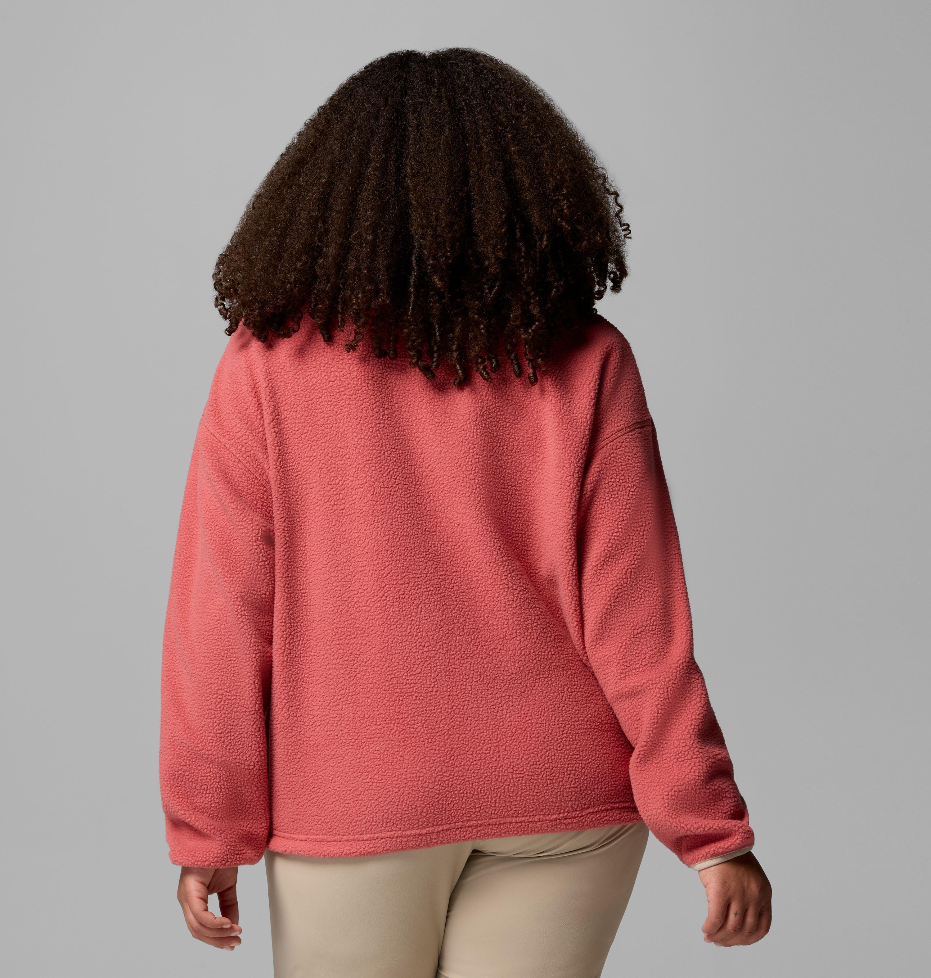 Women's Helvetia II Cropped Half Snap Fleece Pullover - Plus Size | 643 | 2X 3
